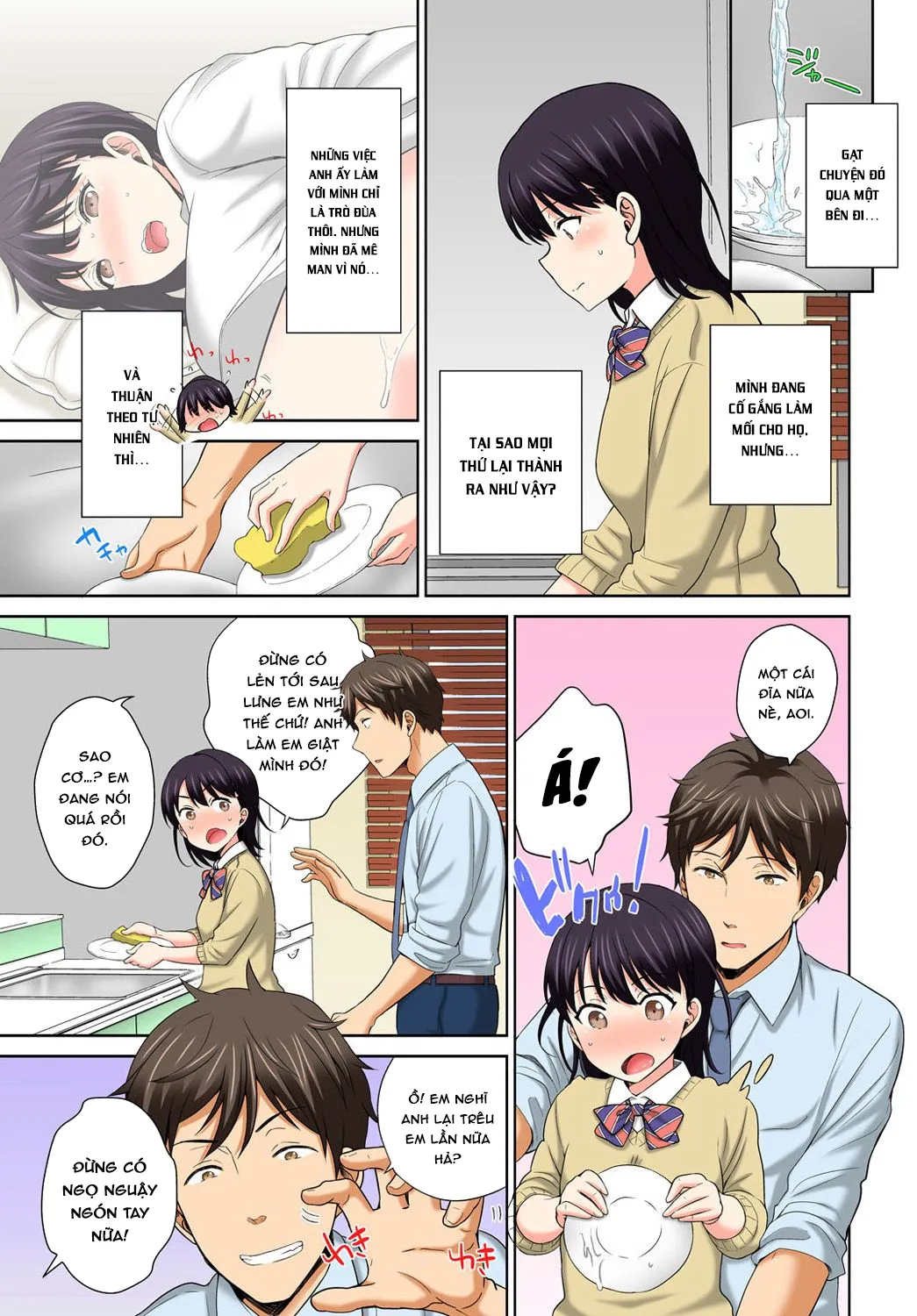 HentaiVN.net - Ảnh 6 - Đừng Đút Nó Vào! [Dont put it in] - Chap 4