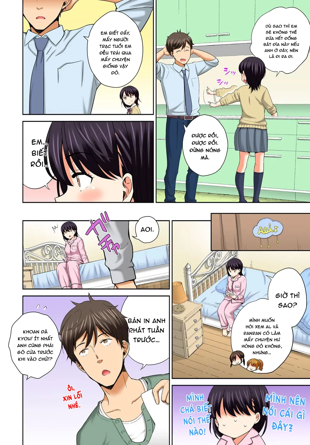 HentaiVN.net - Ảnh 7 - Đừng Đút Nó Vào! [Dont put it in] - Chap 4