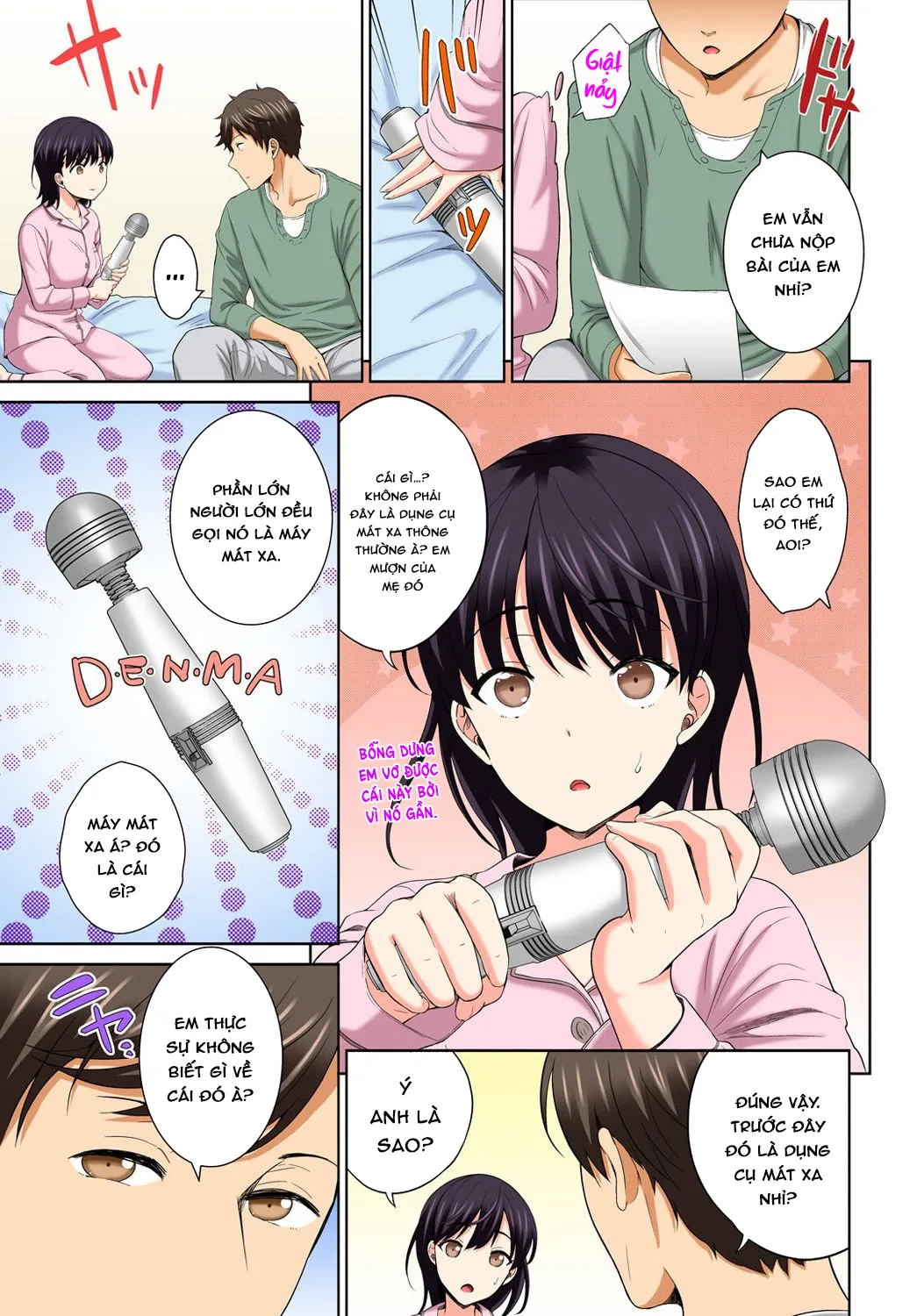 HentaiVN.net - Ảnh 8 - Đừng Đút Nó Vào! [Dont put it in] - Chap 4