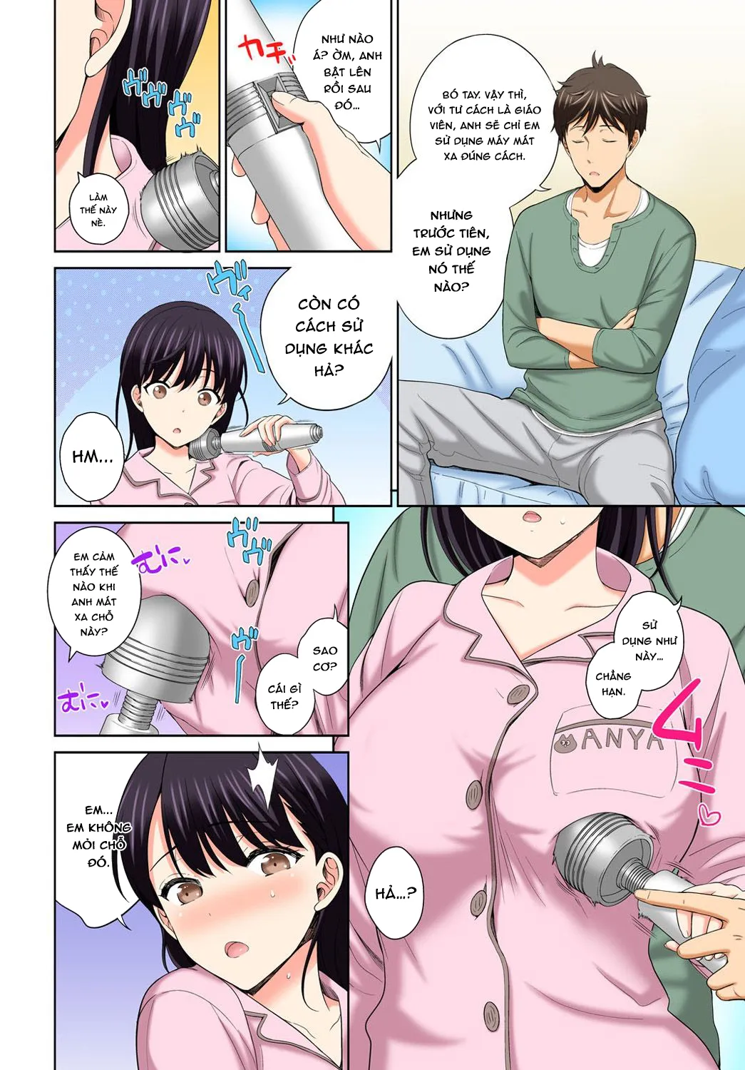 HentaiVN.net - Ảnh 9 - Đừng Đút Nó Vào! [Dont put it in] - Chap 4