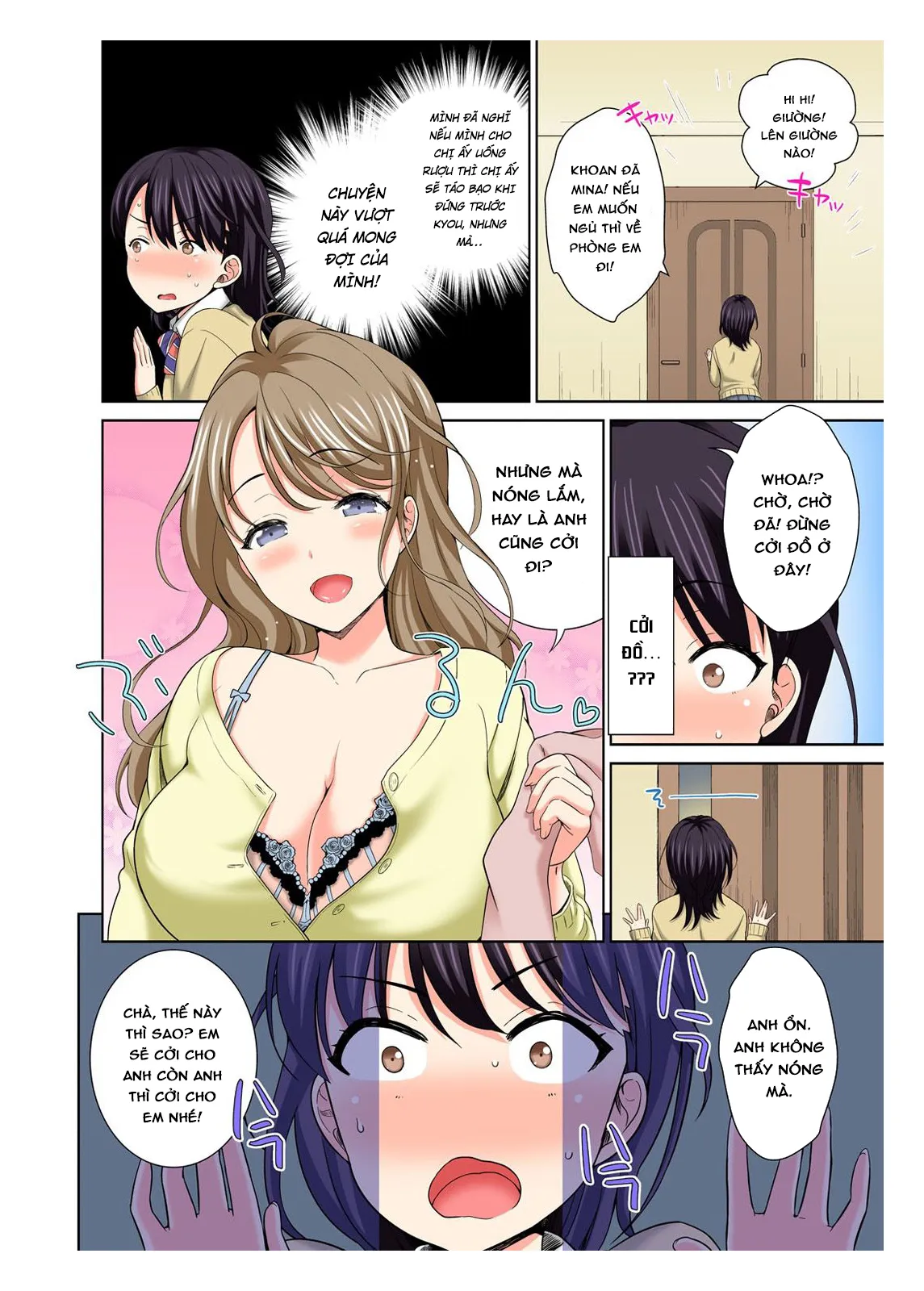 HentaiVN.net - Ảnh 9 - Đừng Đút Nó Vào! [Dont put it in] - Chap 6