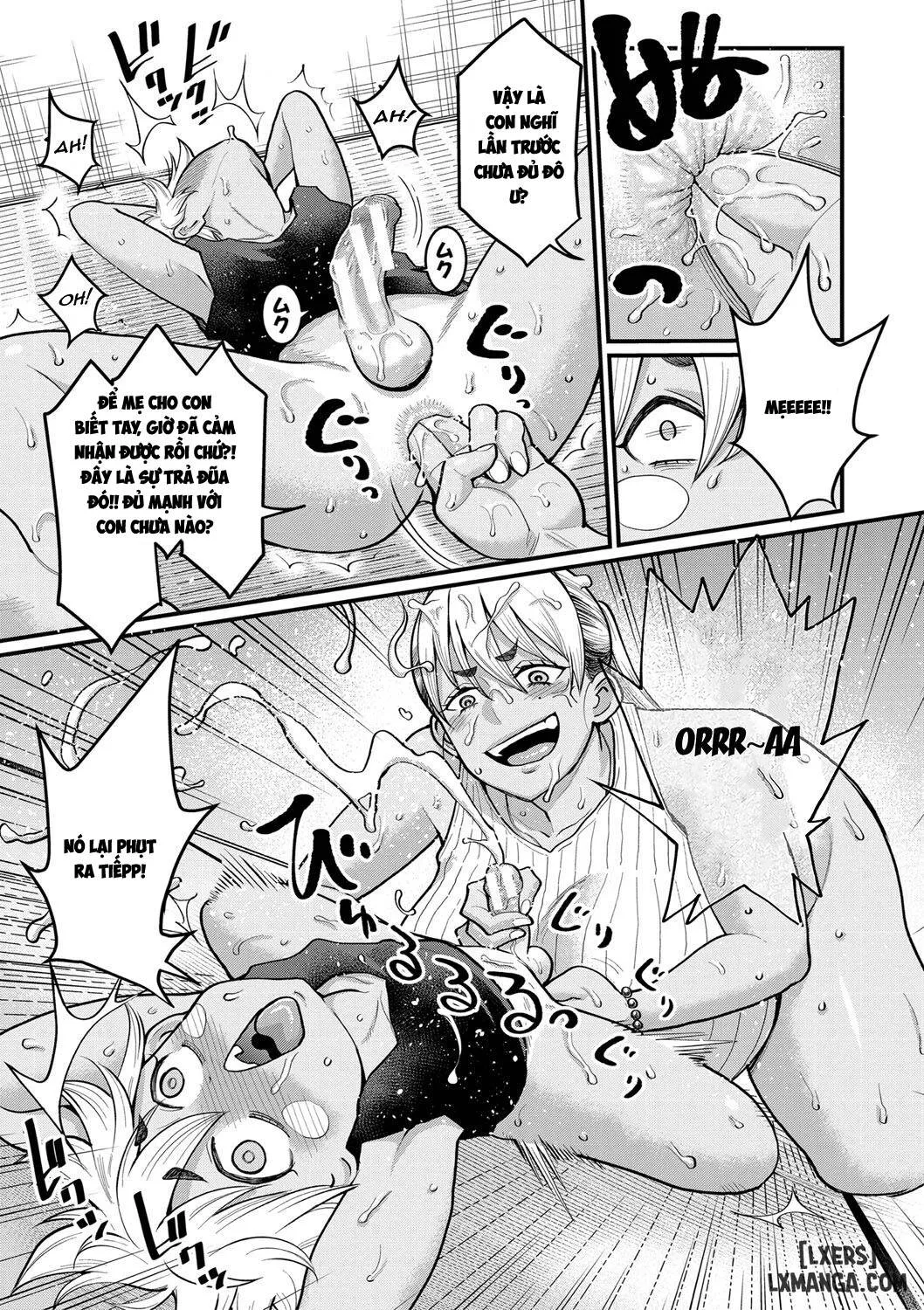 HentaiVN.net - Ảnh 13 - Oni Zeme! Goumou Moto Yan Do-S Mama no Itazura Musuko Choukyou - Chap 1