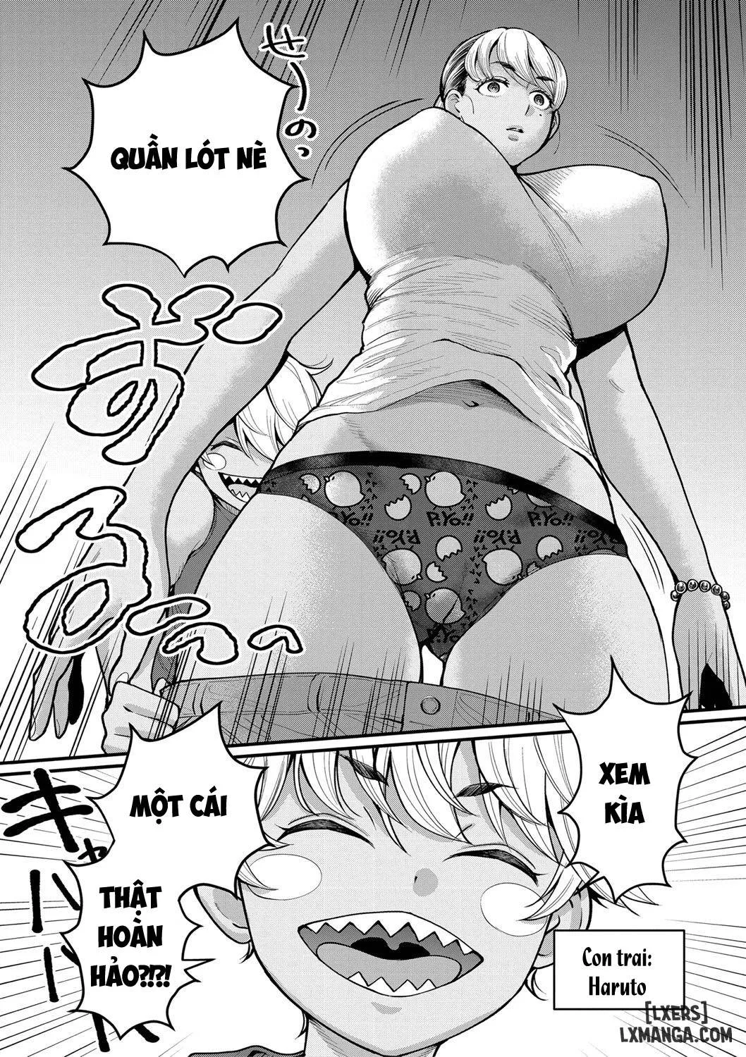 HentaiVN.net - Ảnh 2 - Oni Zeme! Goumou Moto Yan Do-S Mama no Itazura Musuko Choukyou - Chap 1