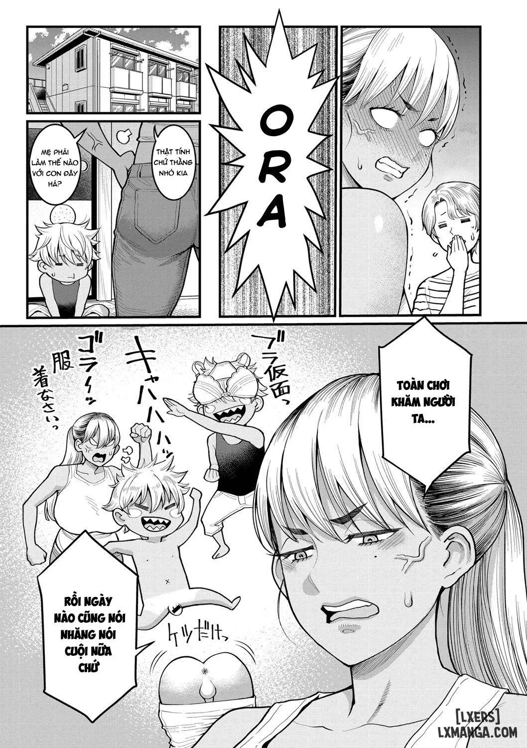 HentaiVN.net - Ảnh 3 - Oni Zeme! Goumou Moto Yan Do-S Mama no Itazura Musuko Choukyou - Chap 1