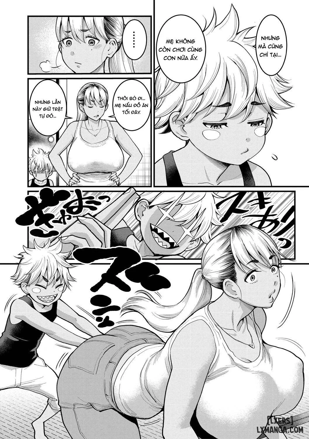HentaiVN.net - Ảnh 4 - Oni Zeme! Goumou Moto Yan Do-S Mama no Itazura Musuko Choukyou - Chap 1