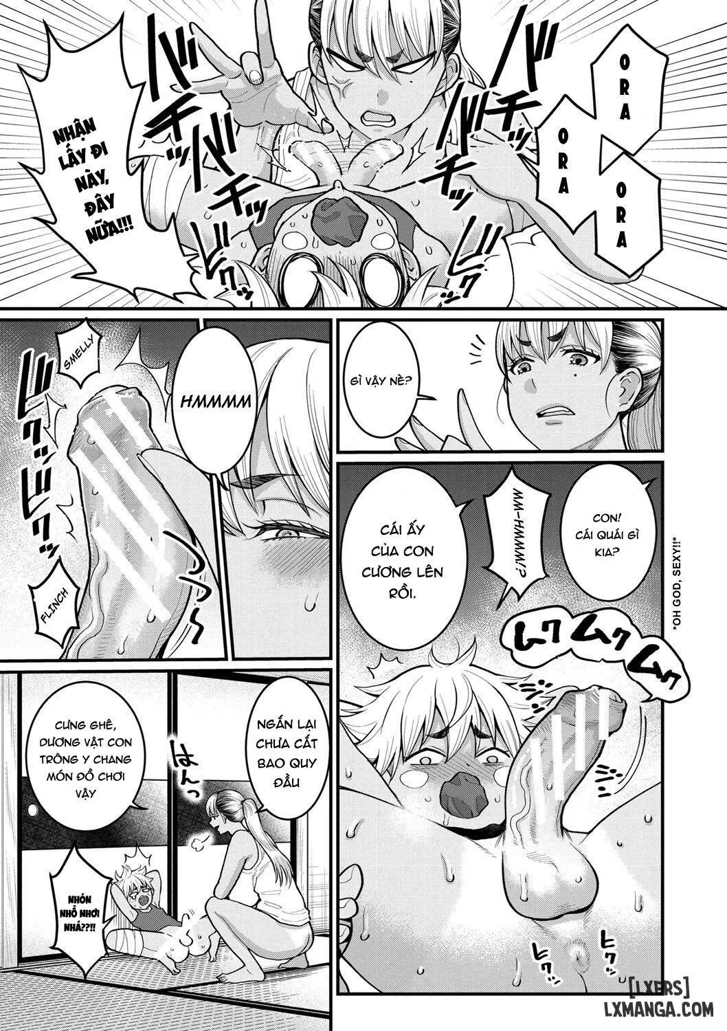 HentaiVN.net - Ảnh 7 - Oni Zeme! Goumou Moto Yan Do-S Mama no Itazura Musuko Choukyou - Chap 1