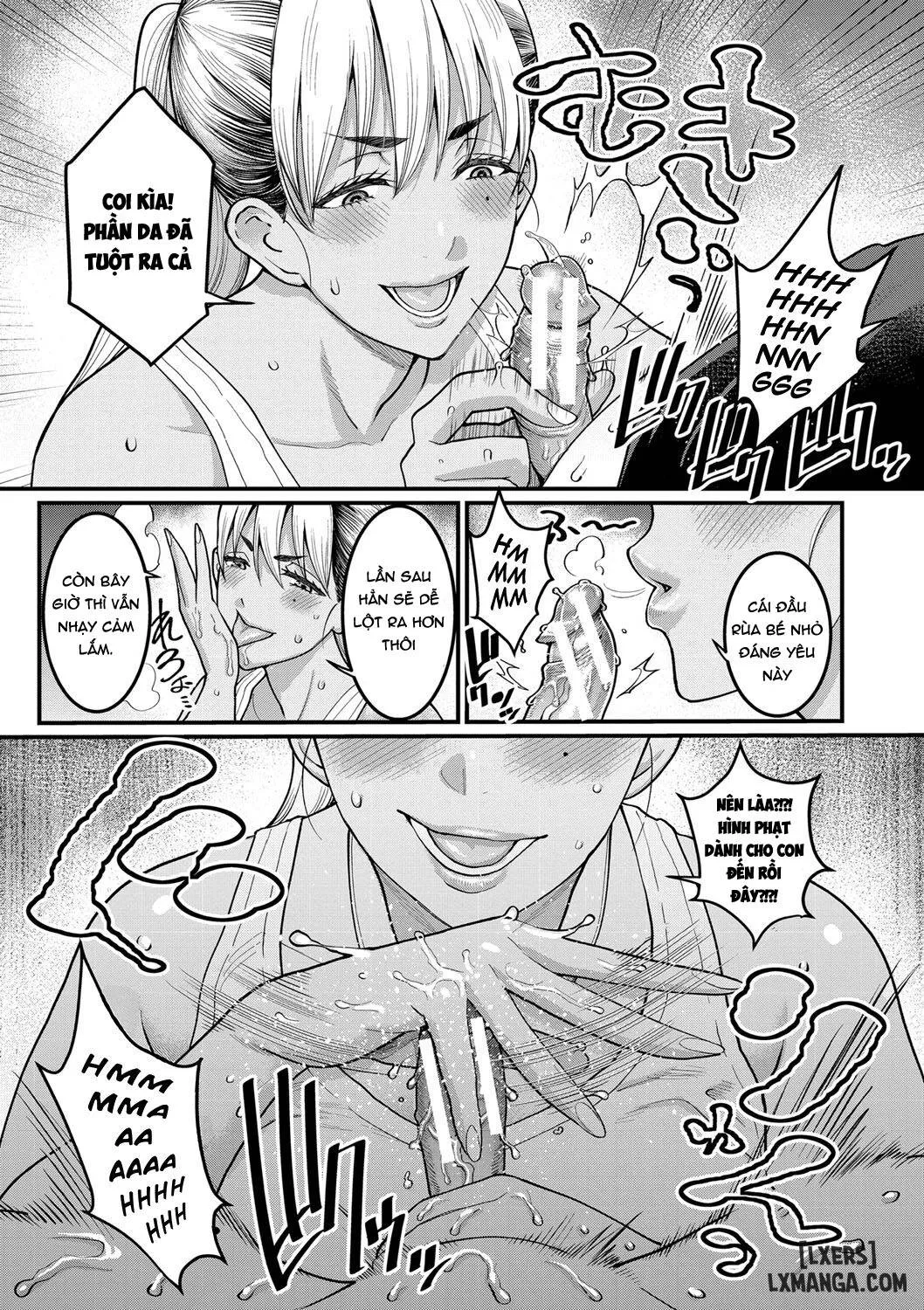 HentaiVN.net - Ảnh 9 - Oni Zeme! Goumou Moto Yan Do-S Mama no Itazura Musuko Choukyou - Chap 1