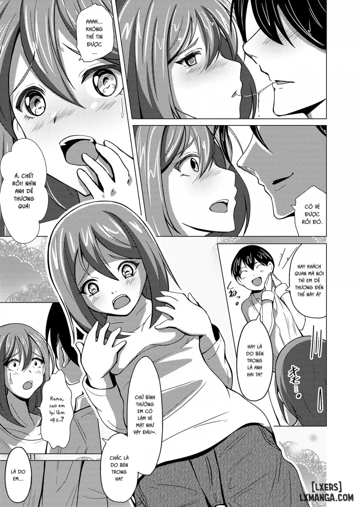 HentaiVN.net - Ảnh 10 - Myself Yourself - Chap 1
