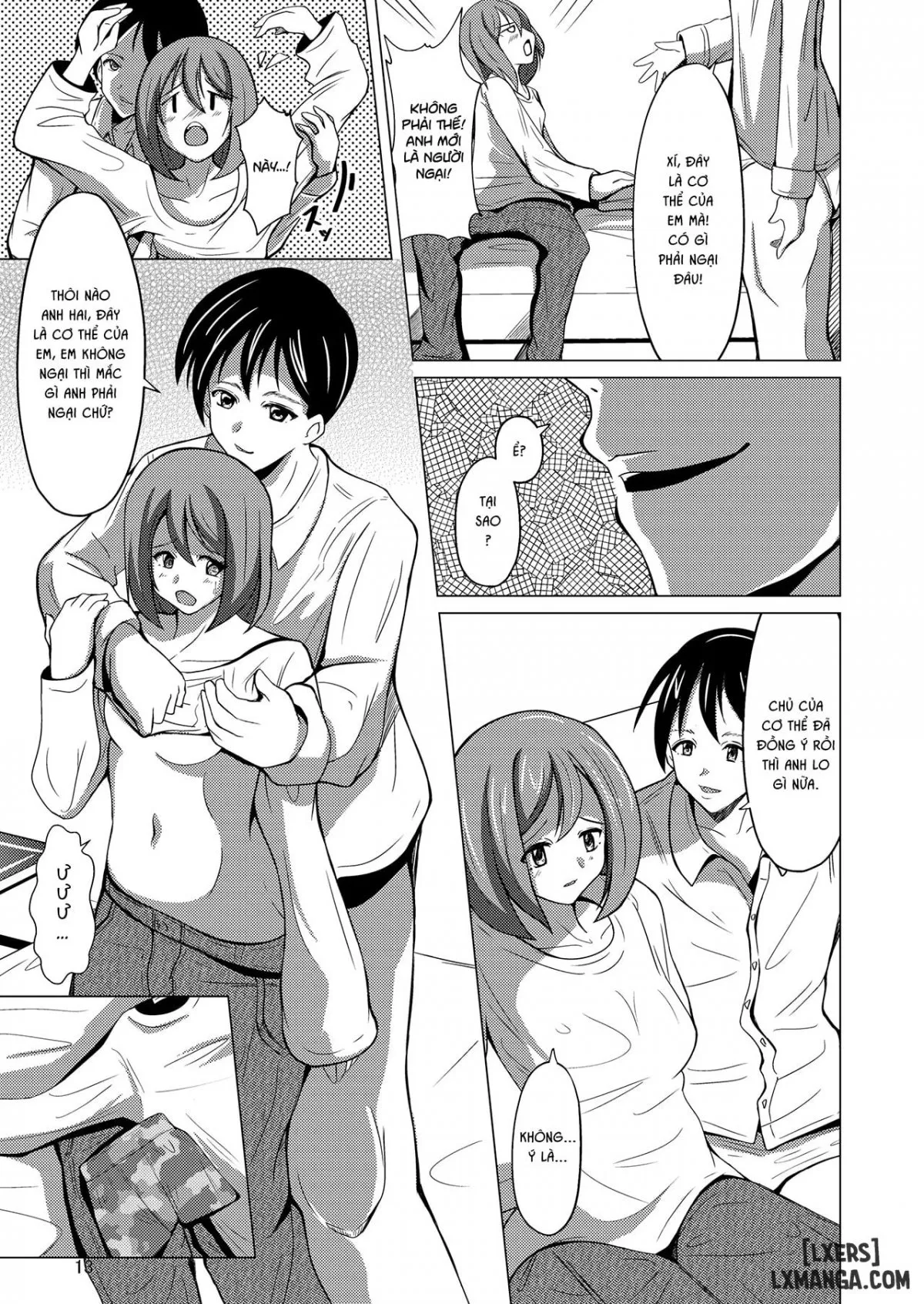 HentaiVN.net - Ảnh 12 - Myself Yourself - Chap 1