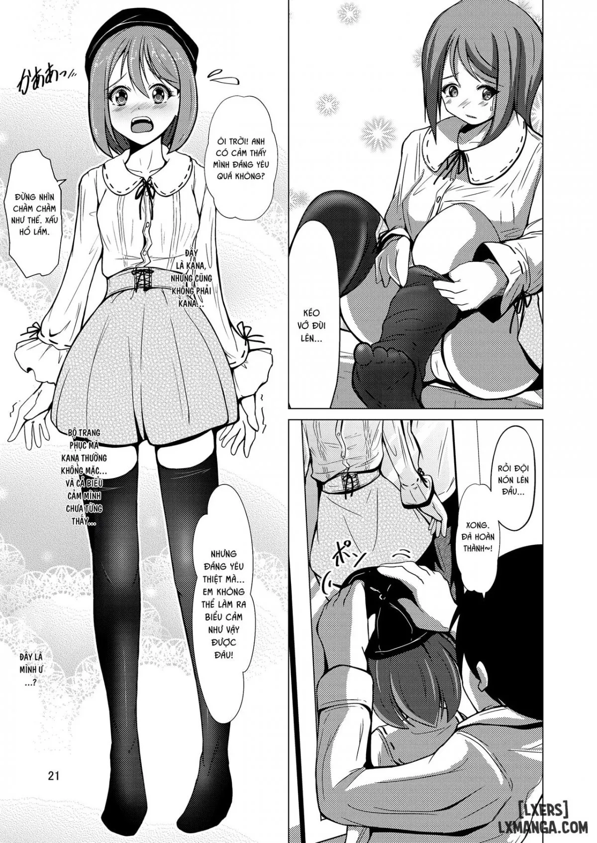 HentaiVN.net - Ảnh 20 - Myself Yourself - Chap 1