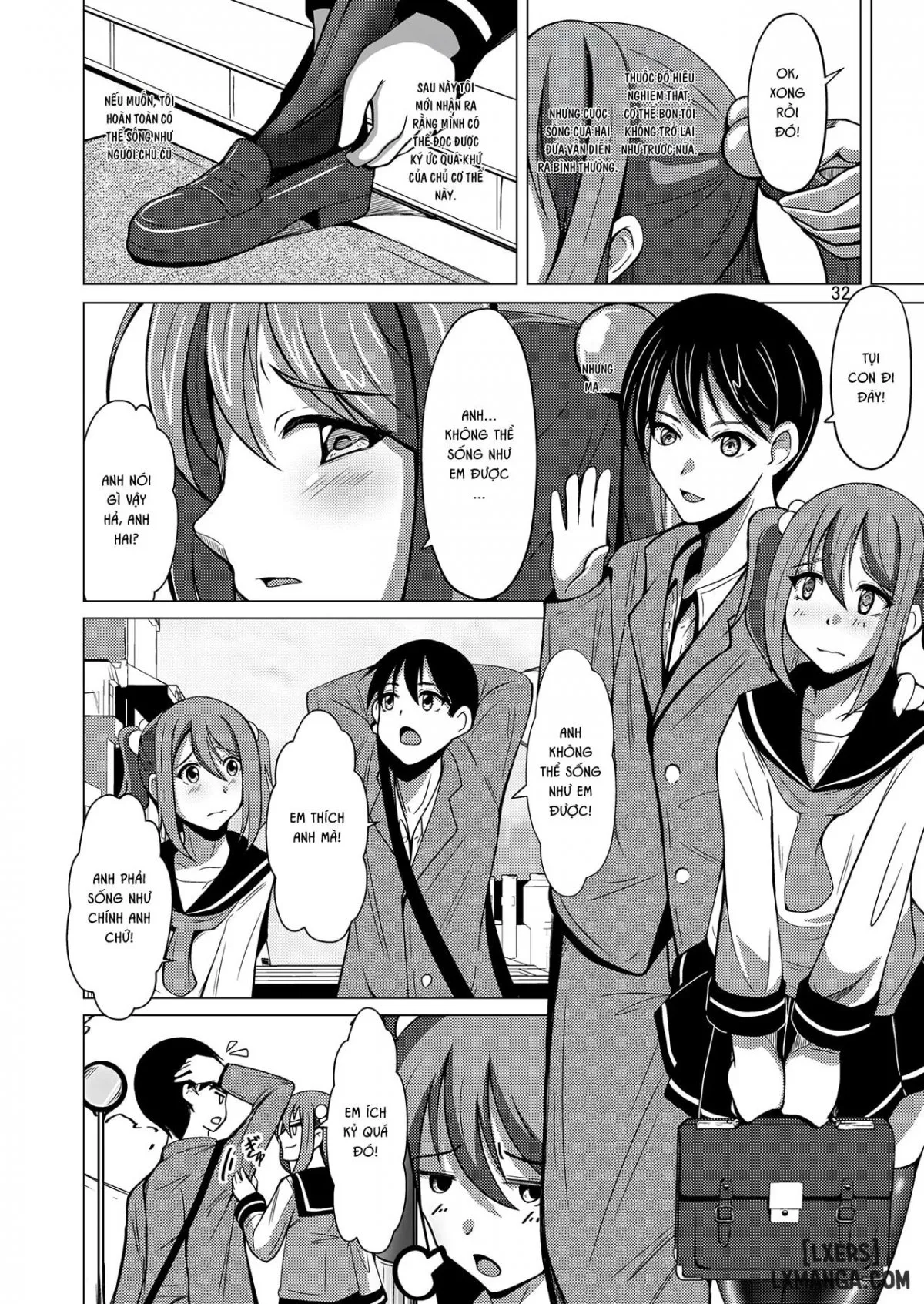 HentaiVN.net - Ảnh 31 - Myself Yourself - Chap 1