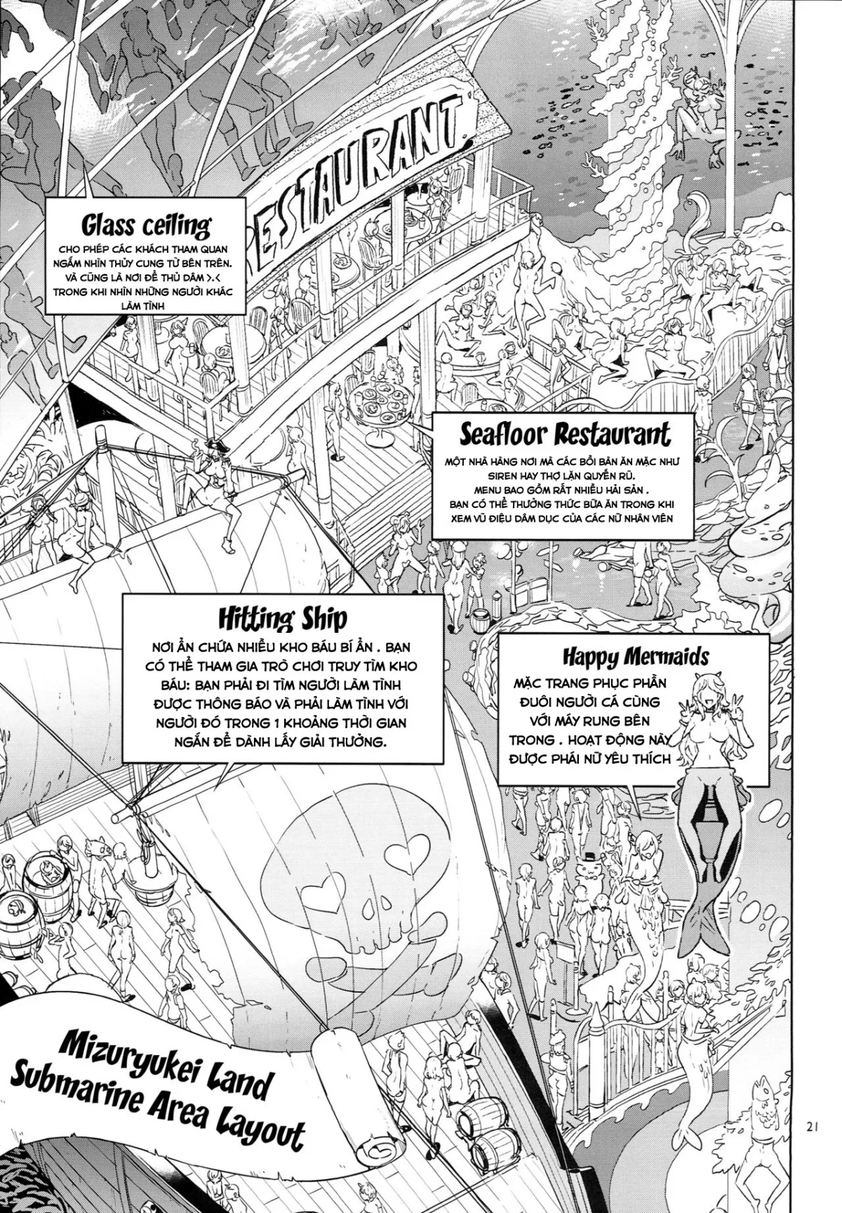 HentaiVN.net - Ảnh 15 - Oideyo! Mizuryu Kei Land [おいでよ！水龍敬ランド the 7th day] - Chap 1