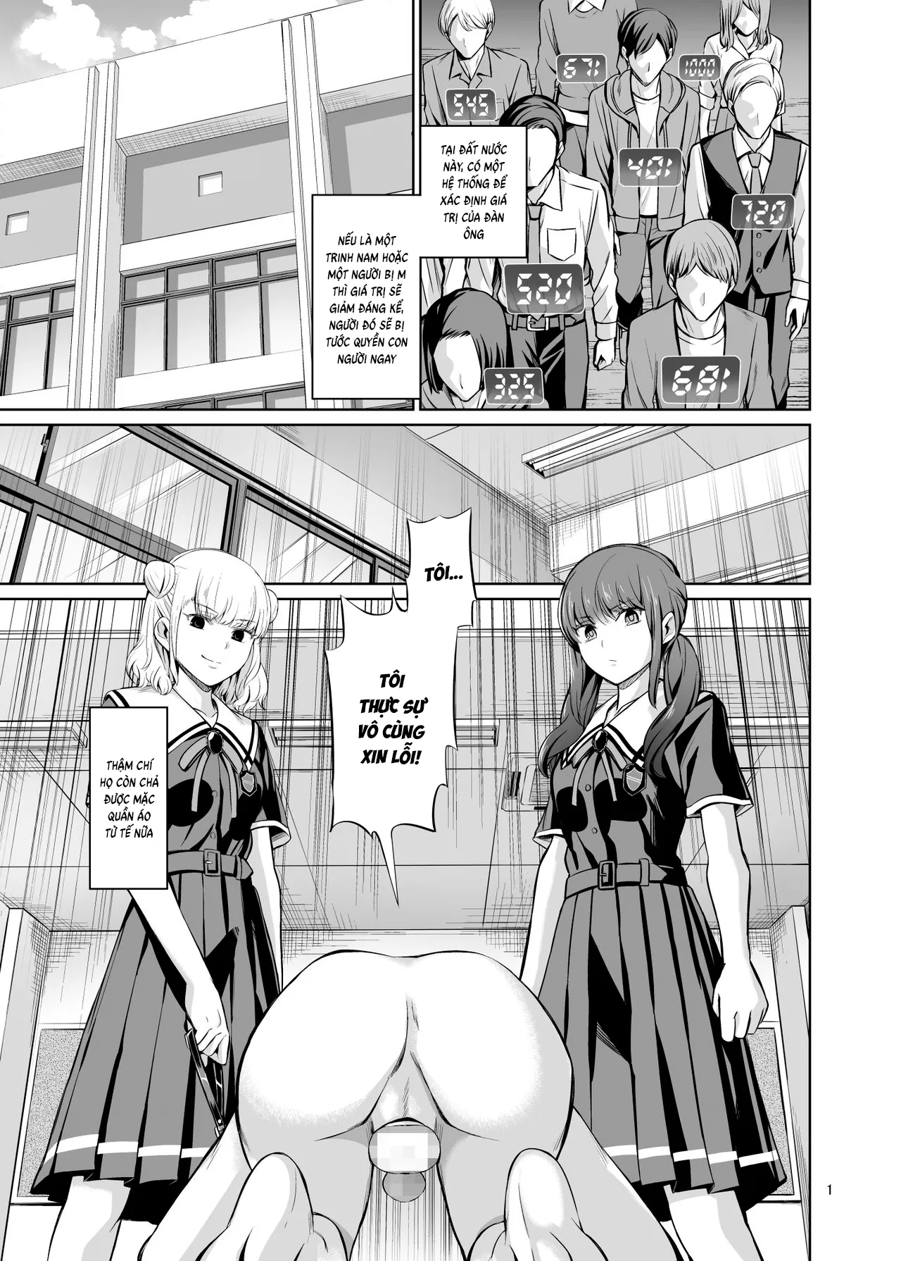 HentaiVN.net - Ảnh 4 - A Country Based on Point System Sequel [Tensoushugi no Kuni Kouhen] - Chap 1