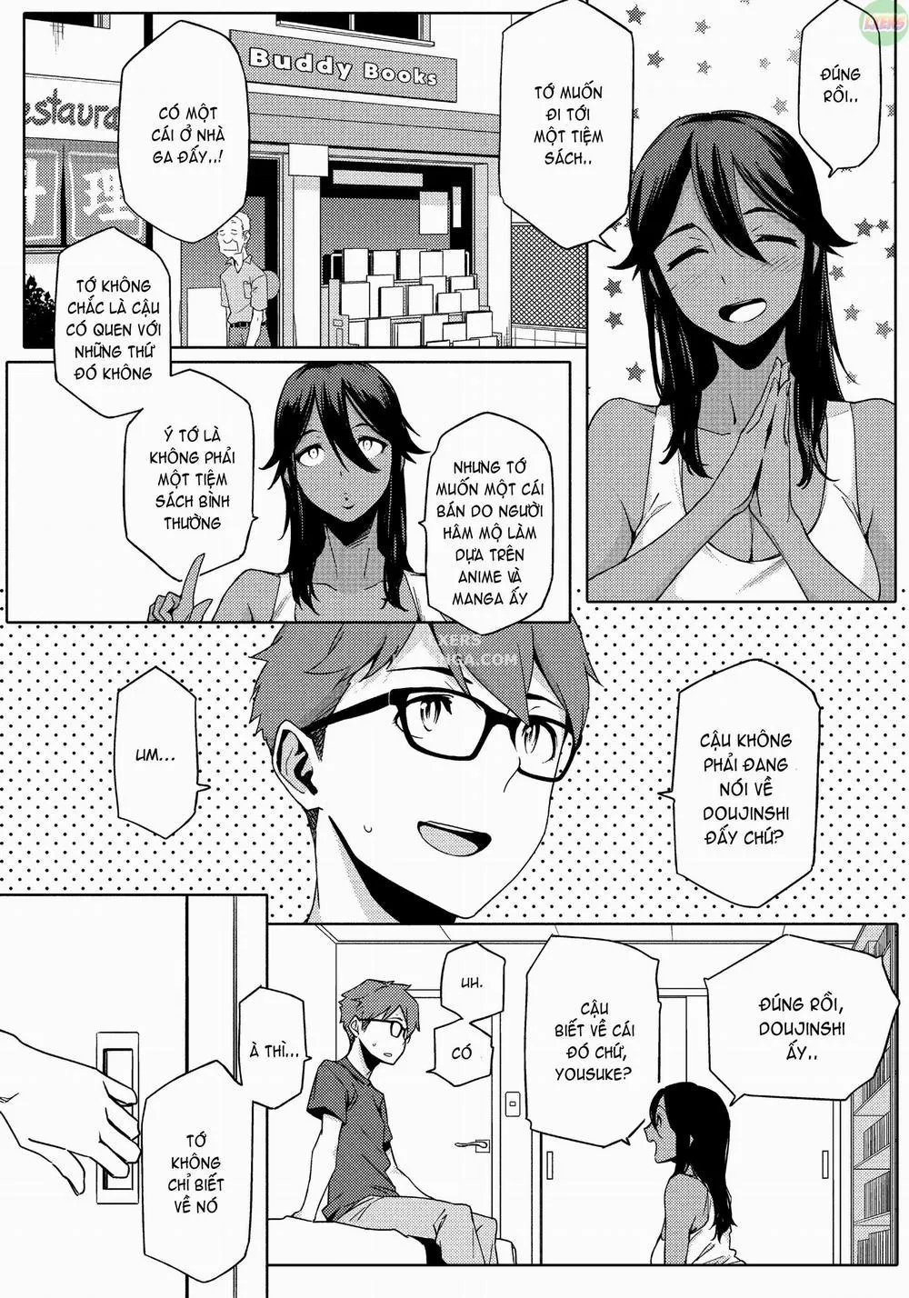 HentaiVN.net - Ảnh 10 - Summer Love Geek Girl - Chap 1
