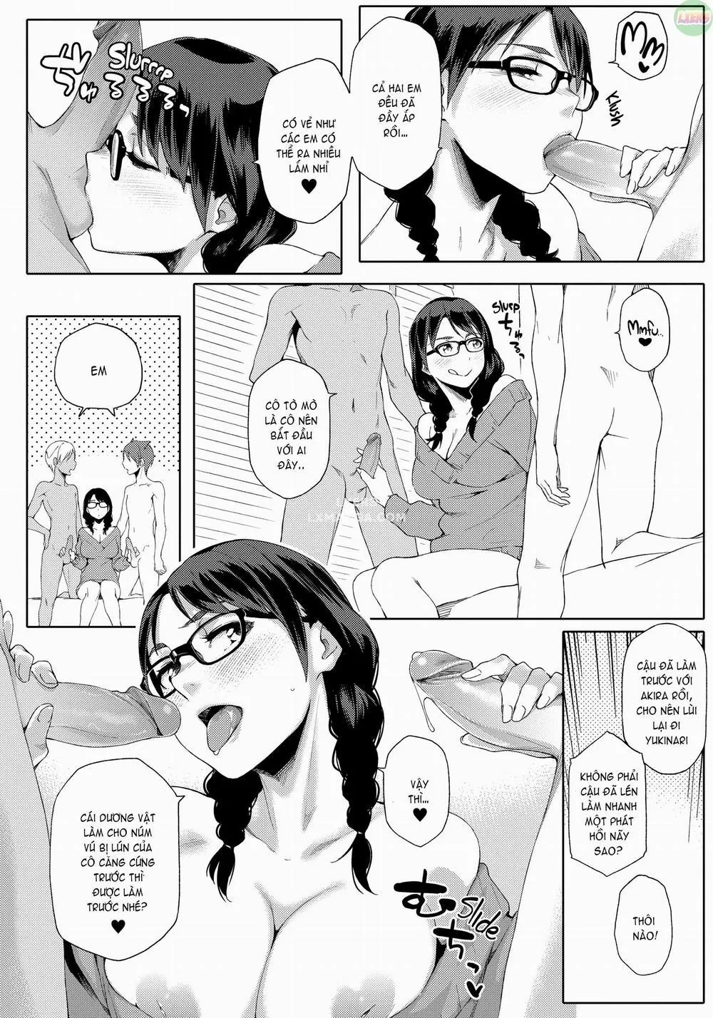 HentaiVN.net - Ảnh 11 - Summer Love Geek Girl - Chap 4