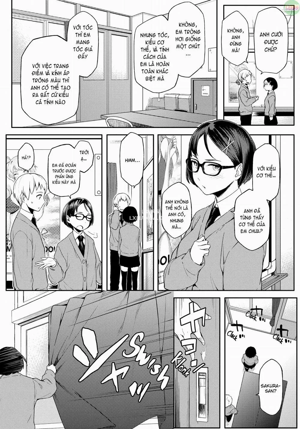 HentaiVN.net - Ảnh 7 - Summer Love Geek Girl - Chap 12