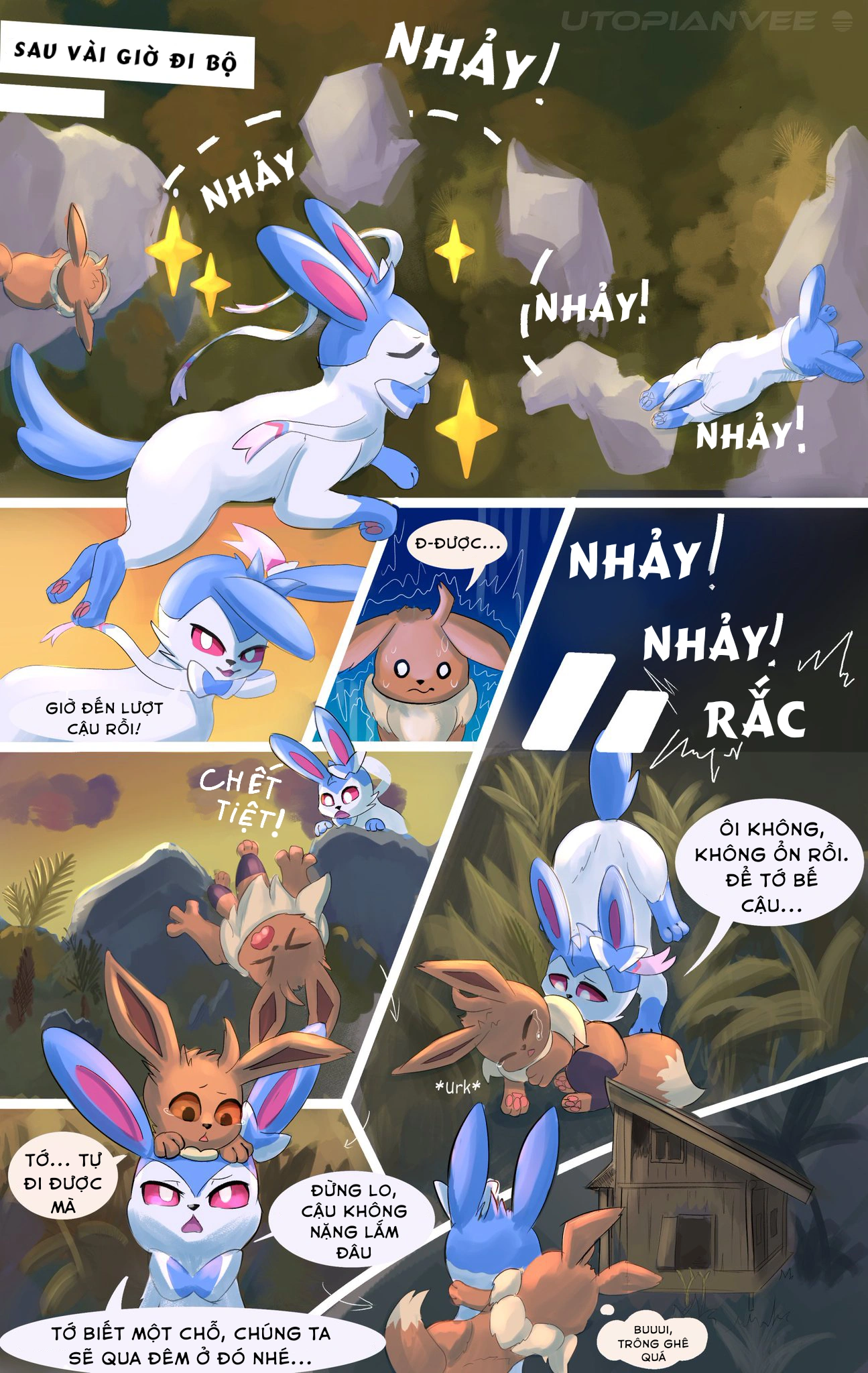 HentaiVN.net - Ảnh 4 - Eti and shiny Sylveon - Chap 1