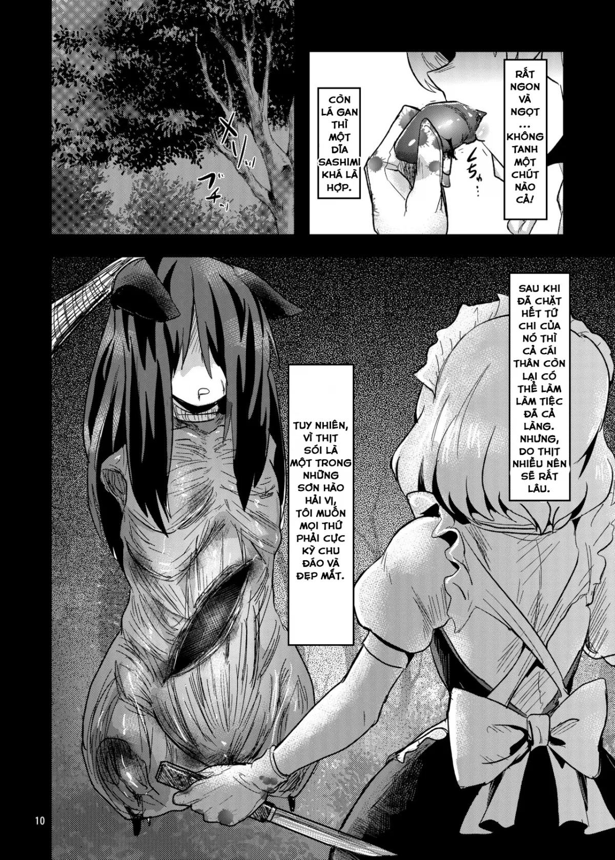 HentaiVN.net - Ảnh 11 - Cẩm Nang Làm Thịt Quý Hiếm! [R-18G na Gensoukyou Oryouri Nisshi | Gensokyo Culinary Log, R-18Gな幻想郷お料理日誌] - Chap 1