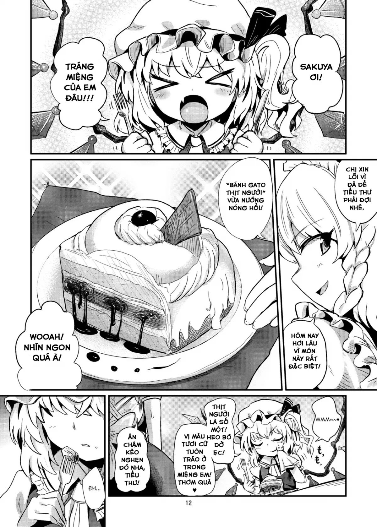 HentaiVN.net - Ảnh 13 - Cẩm Nang Làm Thịt Quý Hiếm! [R-18G na Gensoukyou Oryouri Nisshi | Gensokyo Culinary Log, R-18Gな幻想郷お料理日誌] - Chap 1