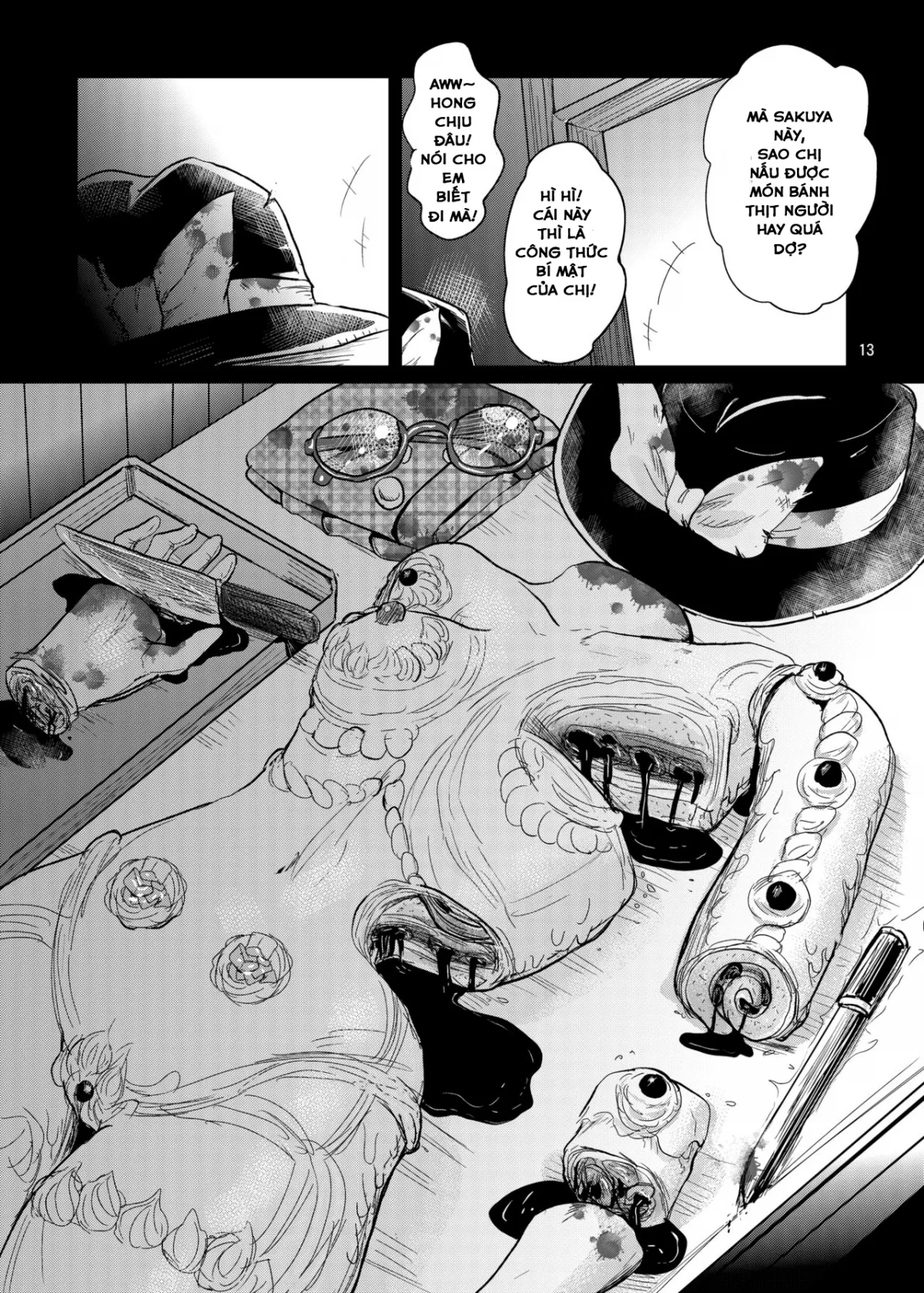 HentaiVN.net - Ảnh 14 - Cẩm Nang Làm Thịt Quý Hiếm! [R-18G na Gensoukyou Oryouri Nisshi | Gensokyo Culinary Log, R-18Gな幻想郷お料理日誌] - Chap 1