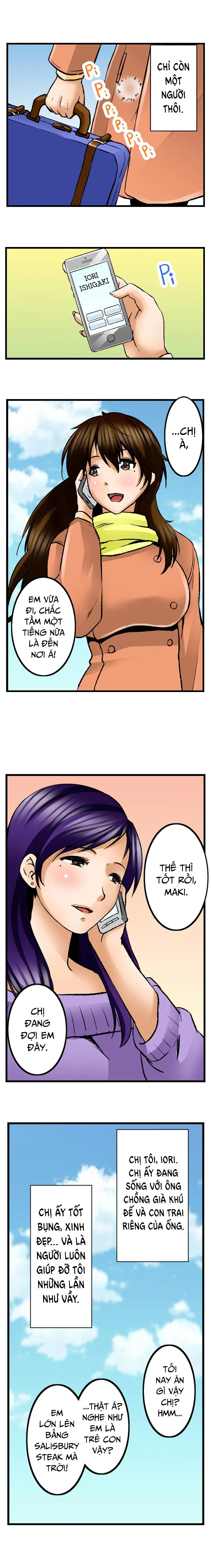 HentaiVN.net - Ảnh 3 - Turned On By My Nephew [私が甥に抱かれるなんて…; Watashi ga Oi ni Dakareru nante...] - Chap 1