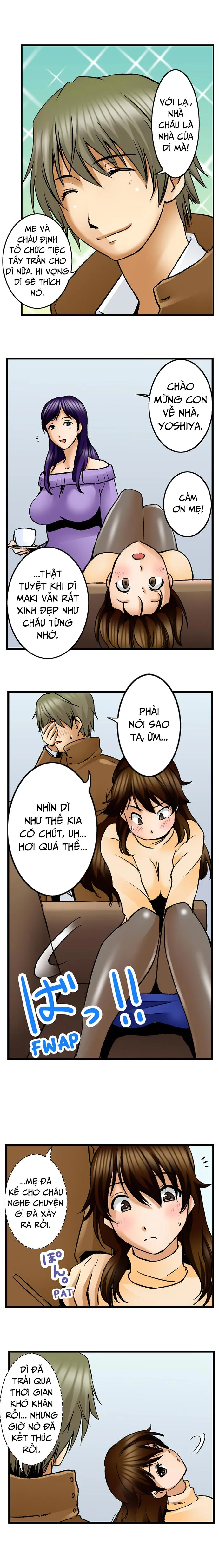 HentaiVN.net - Ảnh 6 - Turned On By My Nephew [私が甥に抱かれるなんて…; Watashi ga Oi ni Dakareru nante...] - Chap 1