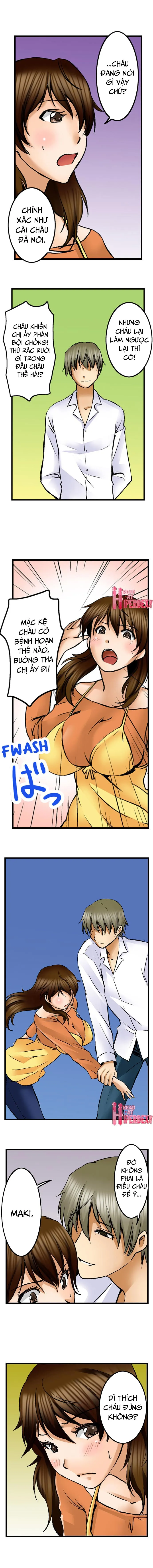 HentaiVN.net - Ảnh 3 - Turned On By My Nephew [私が甥に抱かれるなんて…; Watashi ga Oi ni Dakareru nante...] - Chap 3