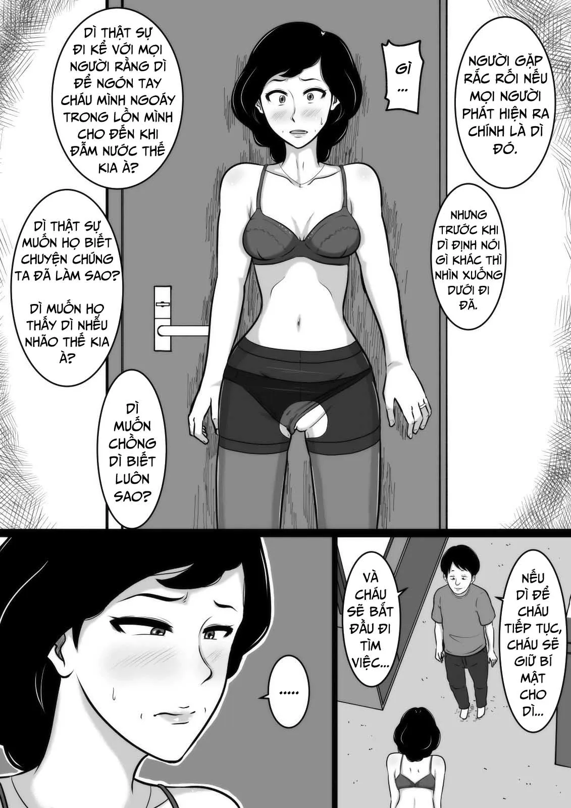 HentaiVN.net - Ảnh 12 - Kuchiurusai Oba [Người dì phiền phức của tôi; My Annoying Aunt; Kuchiurusai Oba - My Annoying Aunt] - Chap 1