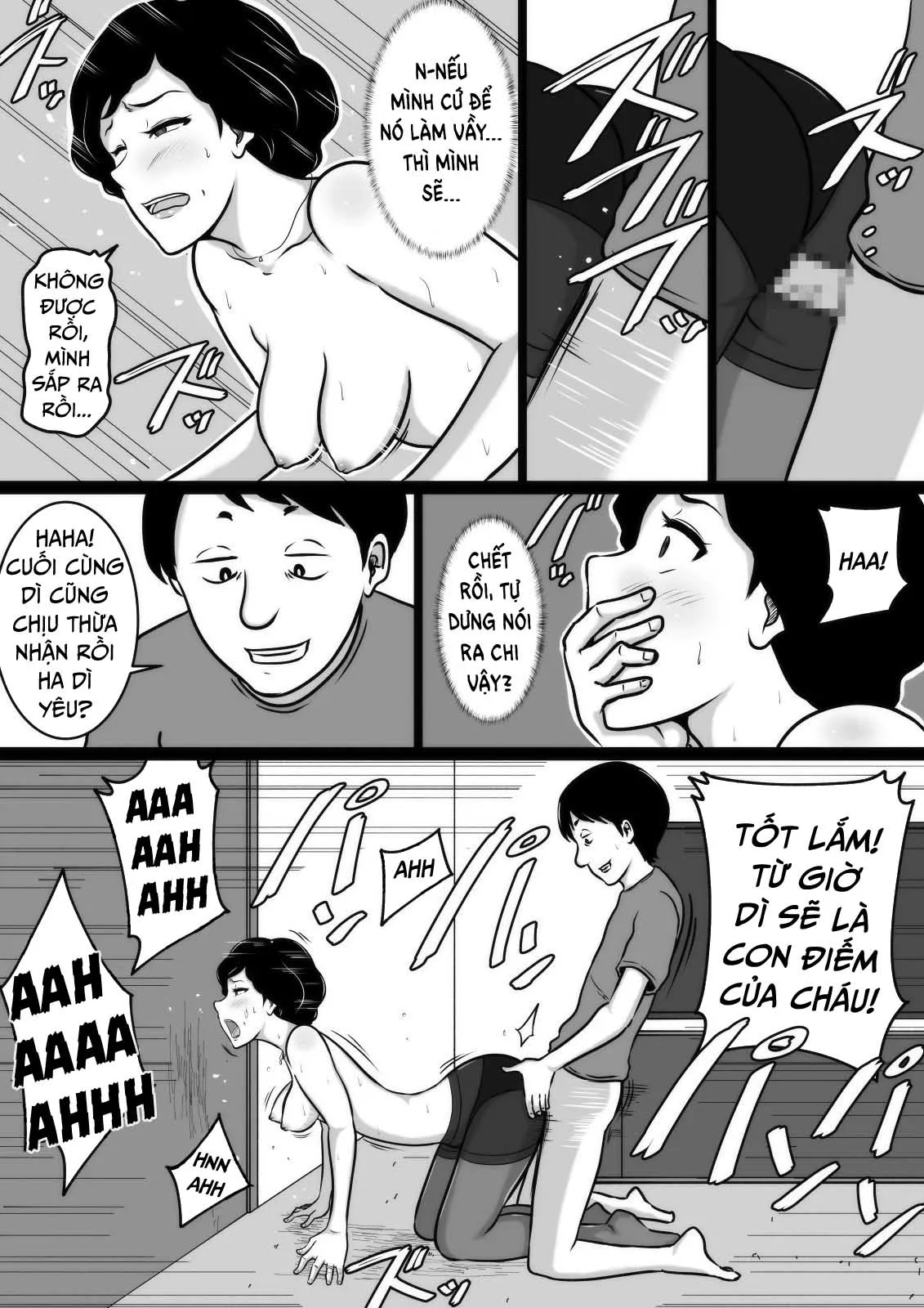 HentaiVN.net - Ảnh 23 - Kuchiurusai Oba [Người dì phiền phức của tôi; My Annoying Aunt; Kuchiurusai Oba - My Annoying Aunt] - Chap 1