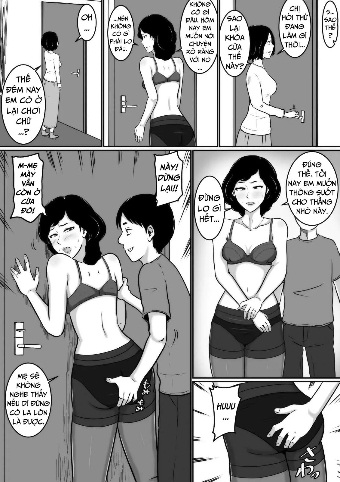 HentaiVN.net - Ảnh 9 - Kuchiurusai Oba [Người dì phiền phức của tôi; My Annoying Aunt; Kuchiurusai Oba - My Annoying Aunt] - Chap 1