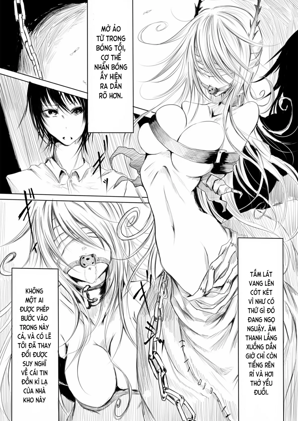 HentaiVN.net - Ảnh 3 - MoujouMushi [妄嬢蟲] - Chap 1