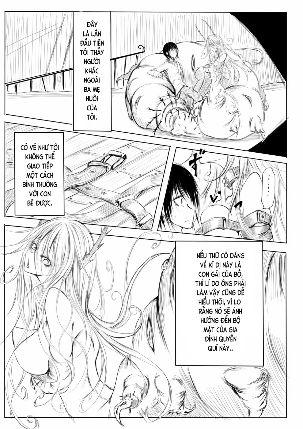 HentaiVN.net - Ảnh 6 - MoujouMushi [妄嬢蟲] - Chap 1