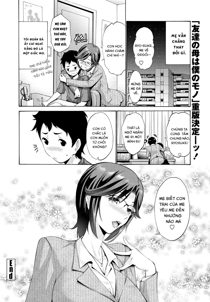 HentaiVN.net - Ảnh 19 - Con trai của mẹ [Haha no Musuko] - Chap 1