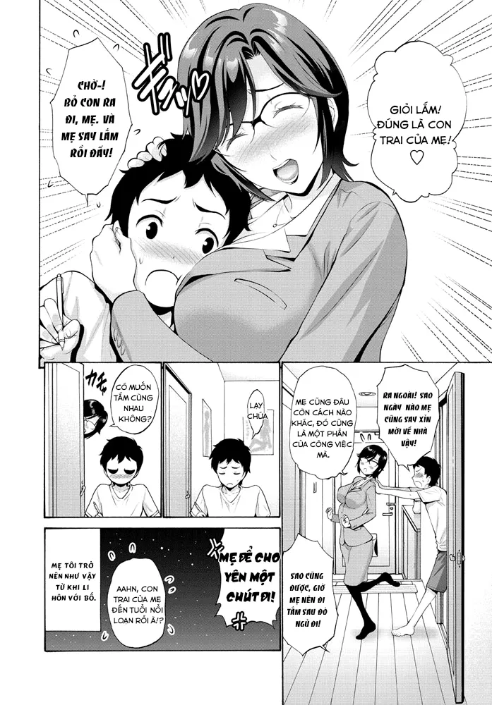 HentaiVN.net - Ảnh 3 - Con trai của mẹ [Haha no Musuko] - Chap 1