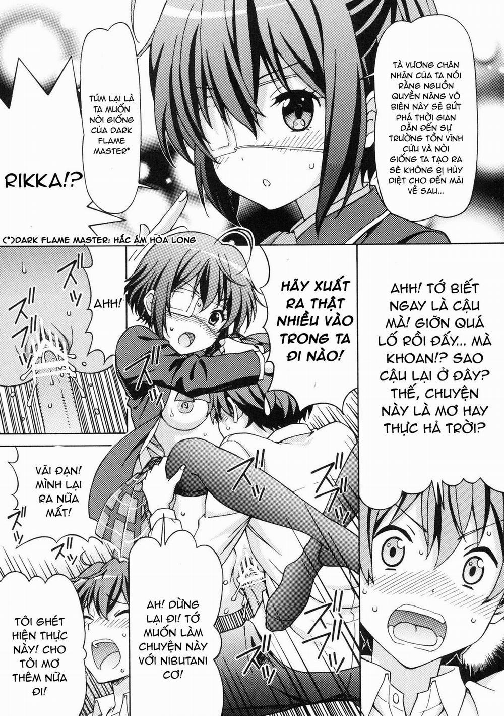 HentaiVN.net - Ảnh 8 - Chuunibyou no Ko Tachi ni Nama Nakadashi Hamemakuri Zanmai (Chuunibyou Demo Koi ga Shitai) [中二病の娘たちに生中出しハメまくりざんまい (中二病でも恋がしたい!)] - Chap 1