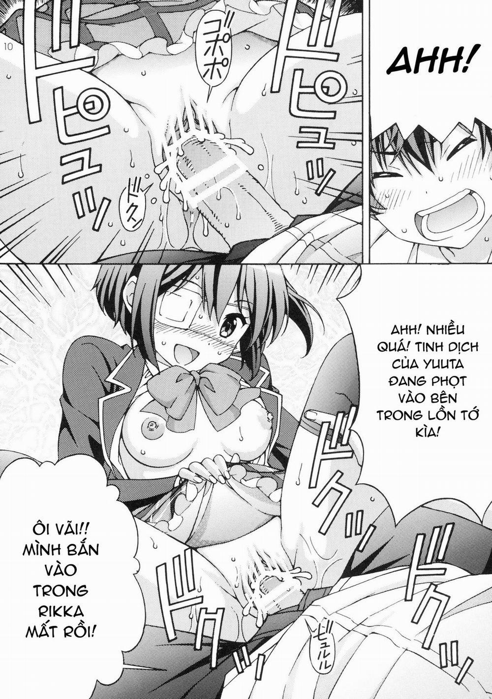 HentaiVN.net - Ảnh 9 - Chuunibyou no Ko Tachi ni Nama Nakadashi Hamemakuri Zanmai (Chuunibyou Demo Koi ga Shitai) [中二病の娘たちに生中出しハメまくりざんまい (中二病でも恋がしたい!)] - Chap 1