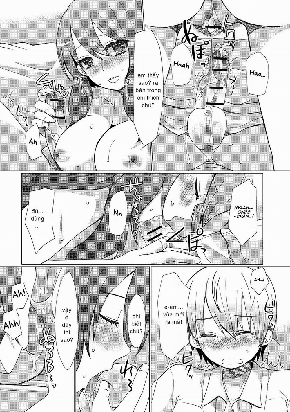 HentaiVN.net - Ảnh 13 - Người chị kế [Atarashii Oneechan; A New Older Sister; HAJIRAI OTOKONOKO] - Chap 1