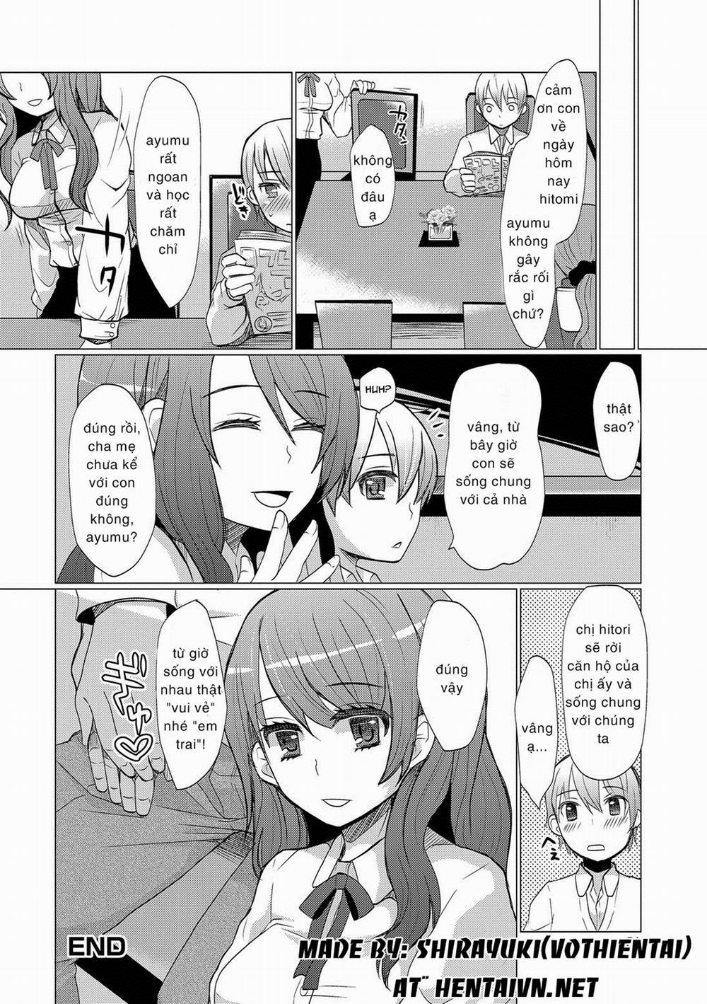 HentaiVN.net - Ảnh 17 - Người chị kế [Atarashii Oneechan; A New Older Sister; HAJIRAI OTOKONOKO] - Chap 1