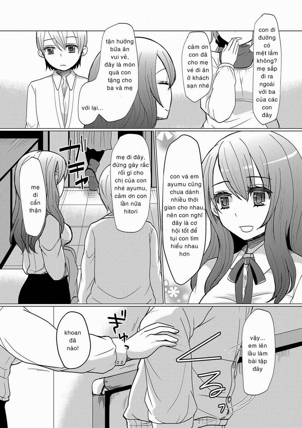 HentaiVN.net - Ảnh 3 - Người chị kế [Atarashii Oneechan; A New Older Sister; HAJIRAI OTOKONOKO] - Chap 1