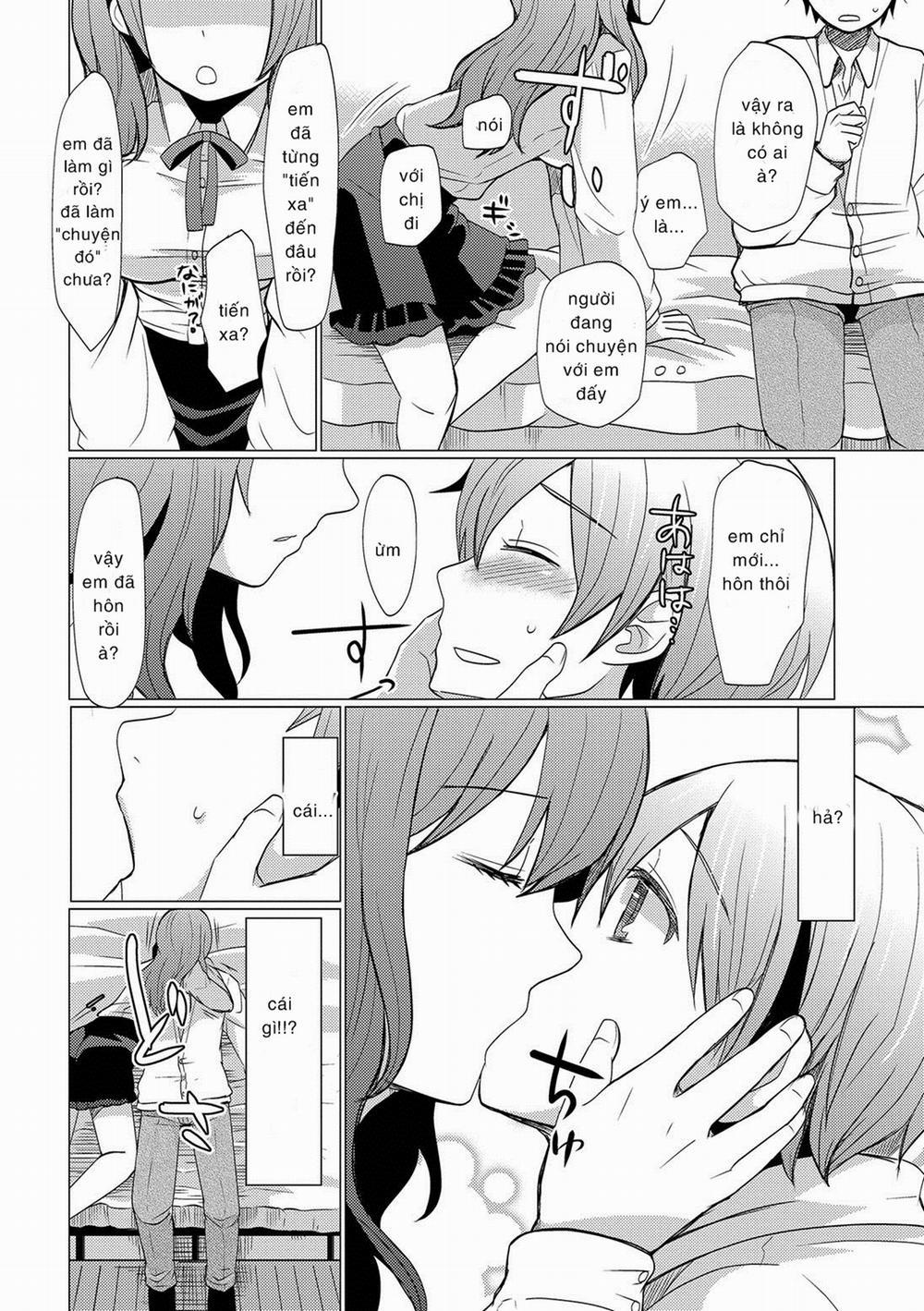 HentaiVN.net - Ảnh 6 - Người chị kế [Atarashii Oneechan; A New Older Sister; HAJIRAI OTOKONOKO] - Chap 1