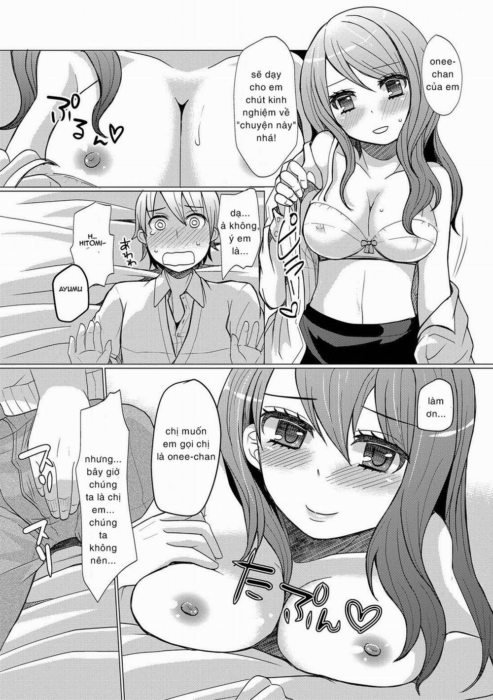 HentaiVN.net - Ảnh 8 - Người chị kế [Atarashii Oneechan; A New Older Sister; HAJIRAI OTOKONOKO] - Chap 1