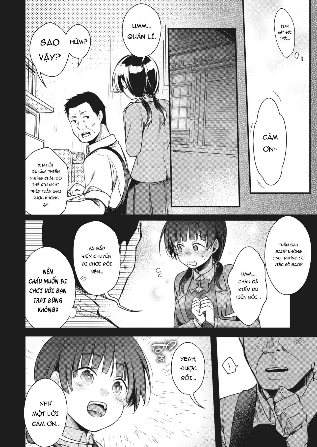 HentaiVN.net - Ảnh 5 - Beit no Jikani [バイトの時間] - Chap 1