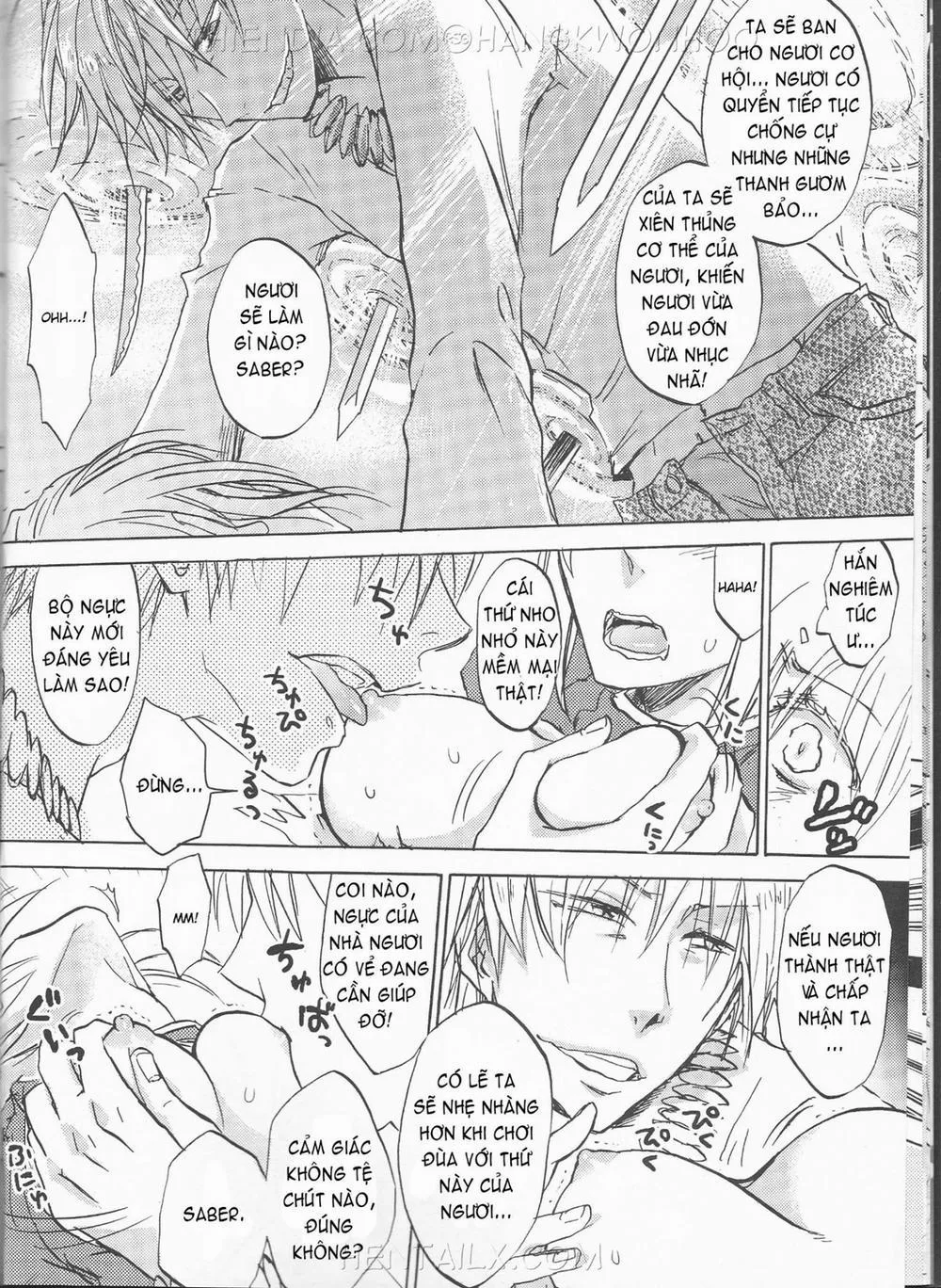 HentaiVN.net - Ảnh 11 - Kairaku no Za (Fate Zero) - Chap 1