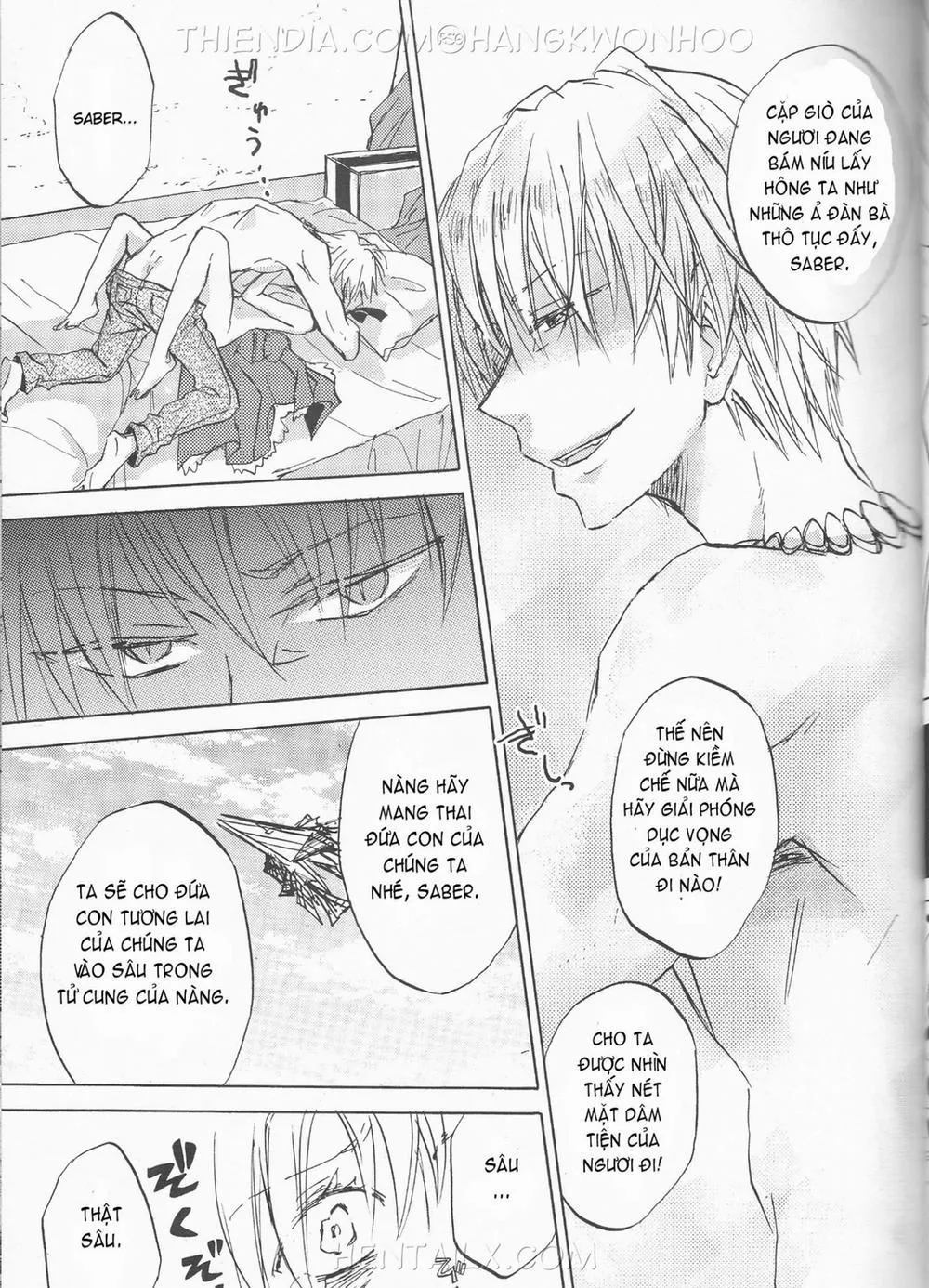 HentaiVN.net - Ảnh 18 - Kairaku no Za (Fate Zero) - Chap 1