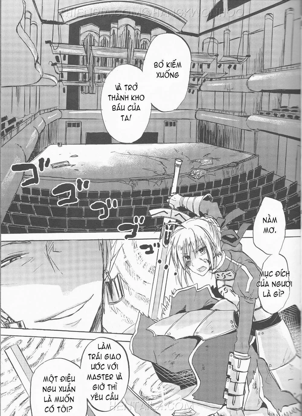 HentaiVN.net - Ảnh 4 - Kairaku no Za (Fate Zero) - Chap 1