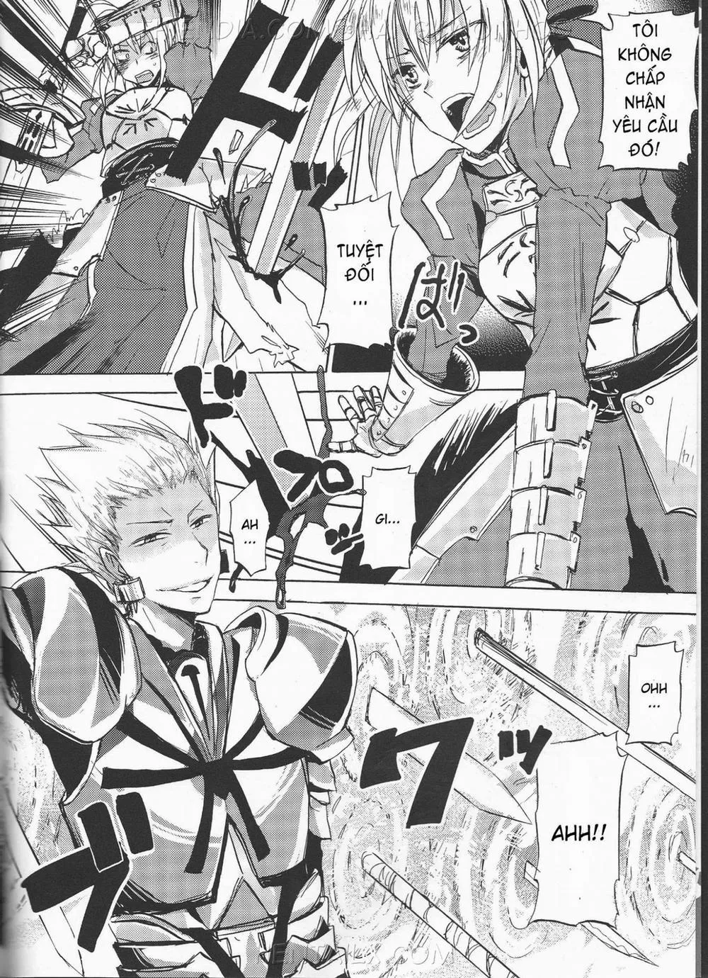HentaiVN.net - Ảnh 5 - Kairaku no Za (Fate Zero) - Chap 1