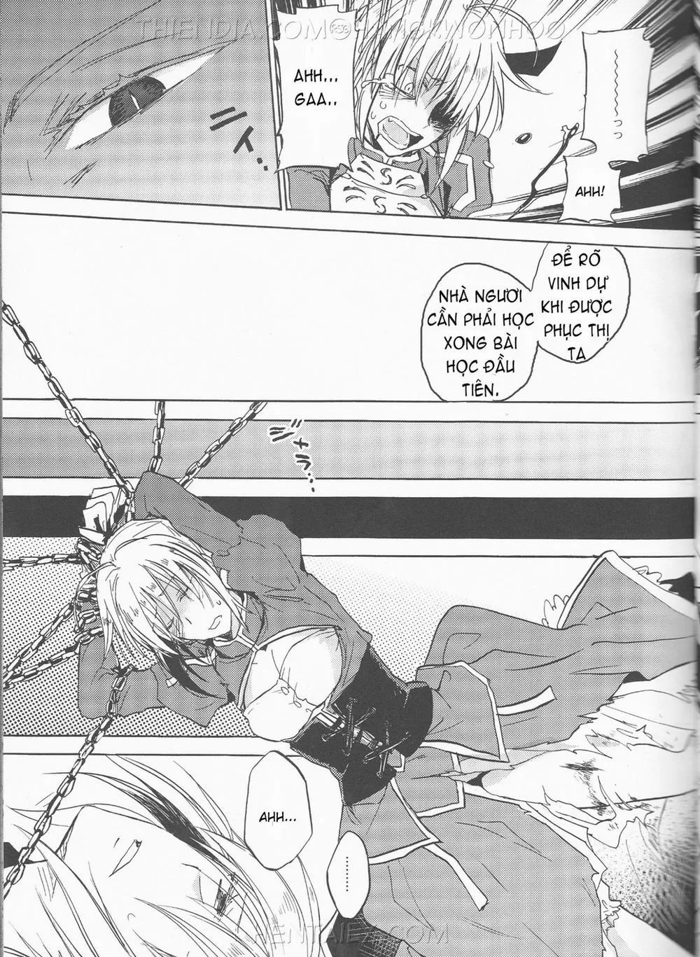 HentaiVN.net - Ảnh 6 - Kairaku no Za (Fate Zero) - Chap 1