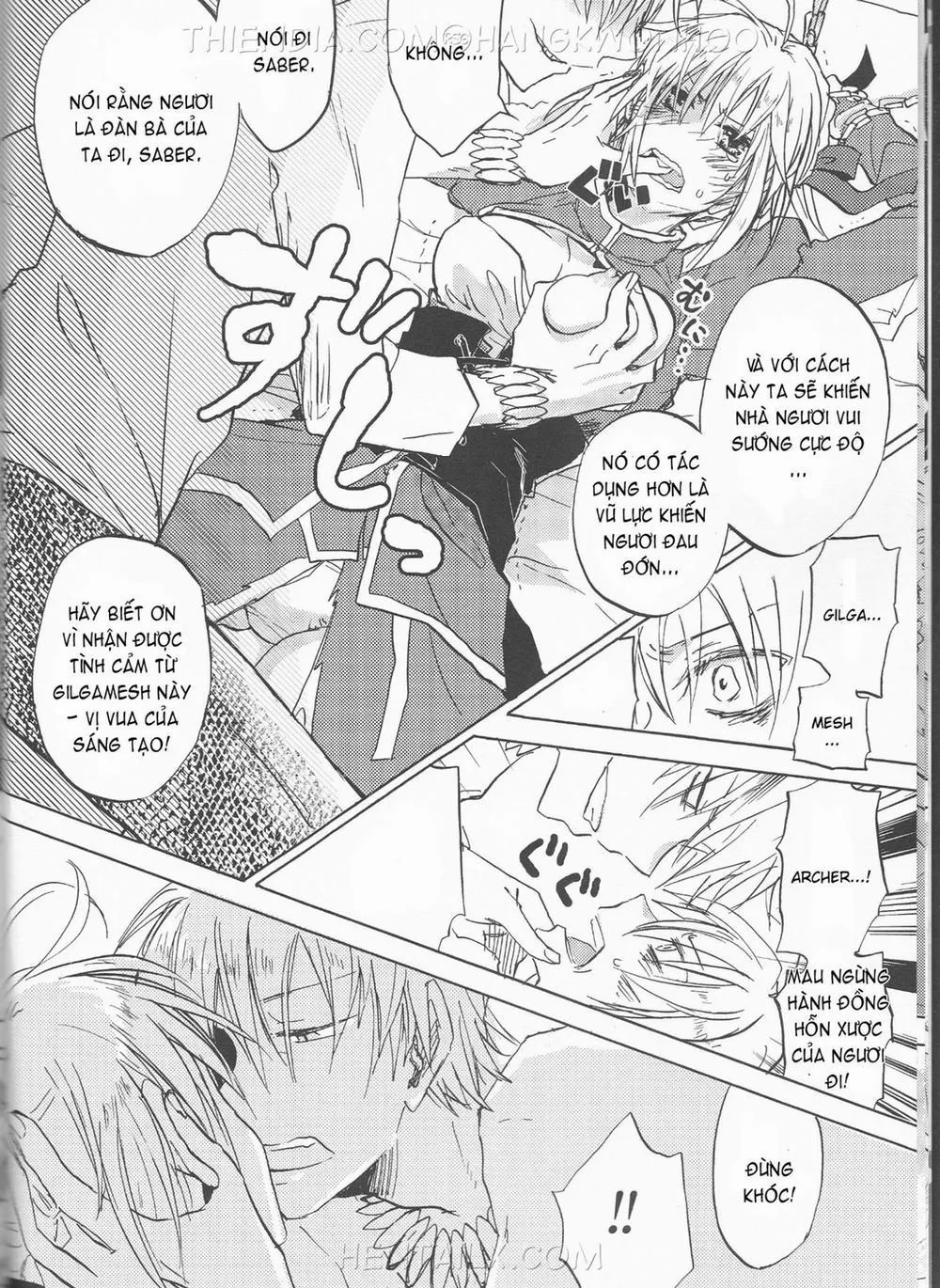HentaiVN.net - Ảnh 9 - Kairaku no Za (Fate Zero) - Chap 1