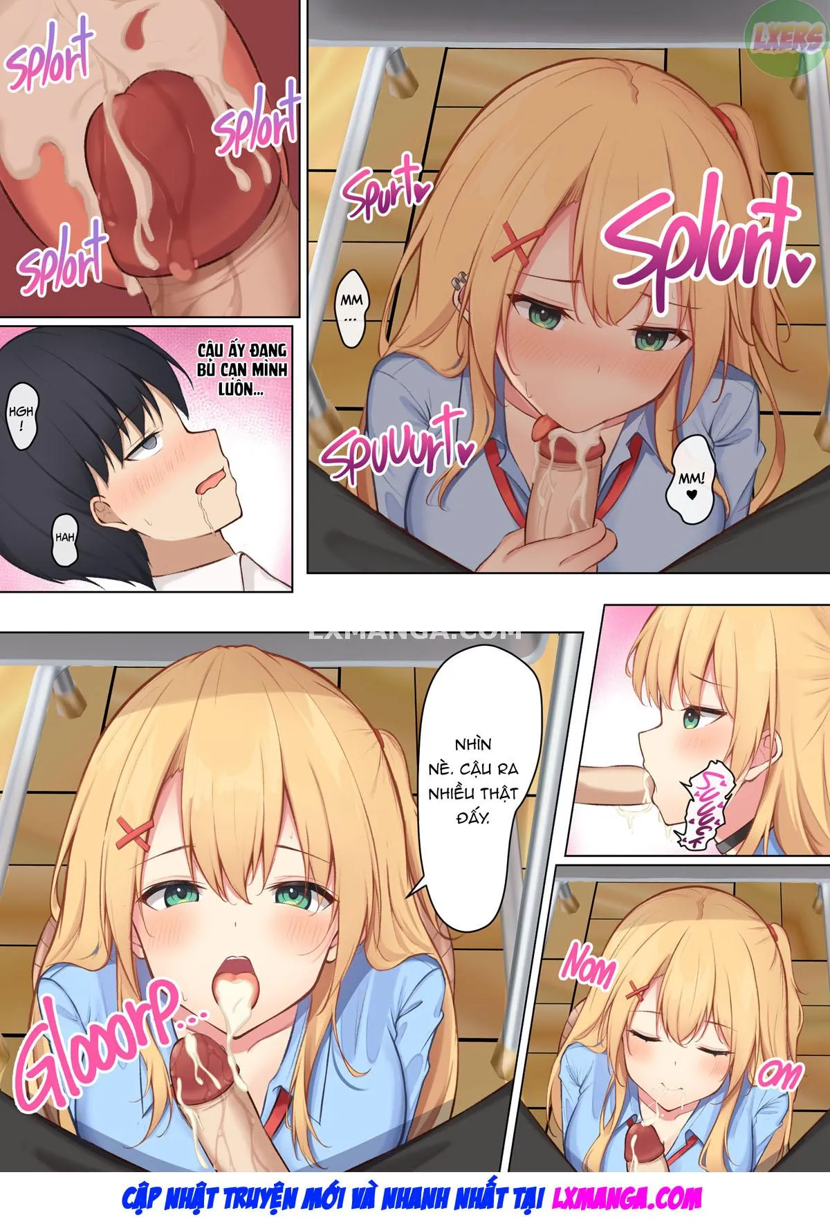 HentaiVN.net - Ảnh 15 - Mainichi Gal JK-tachi ni Ijirarete Komattemasu. - Chap 1