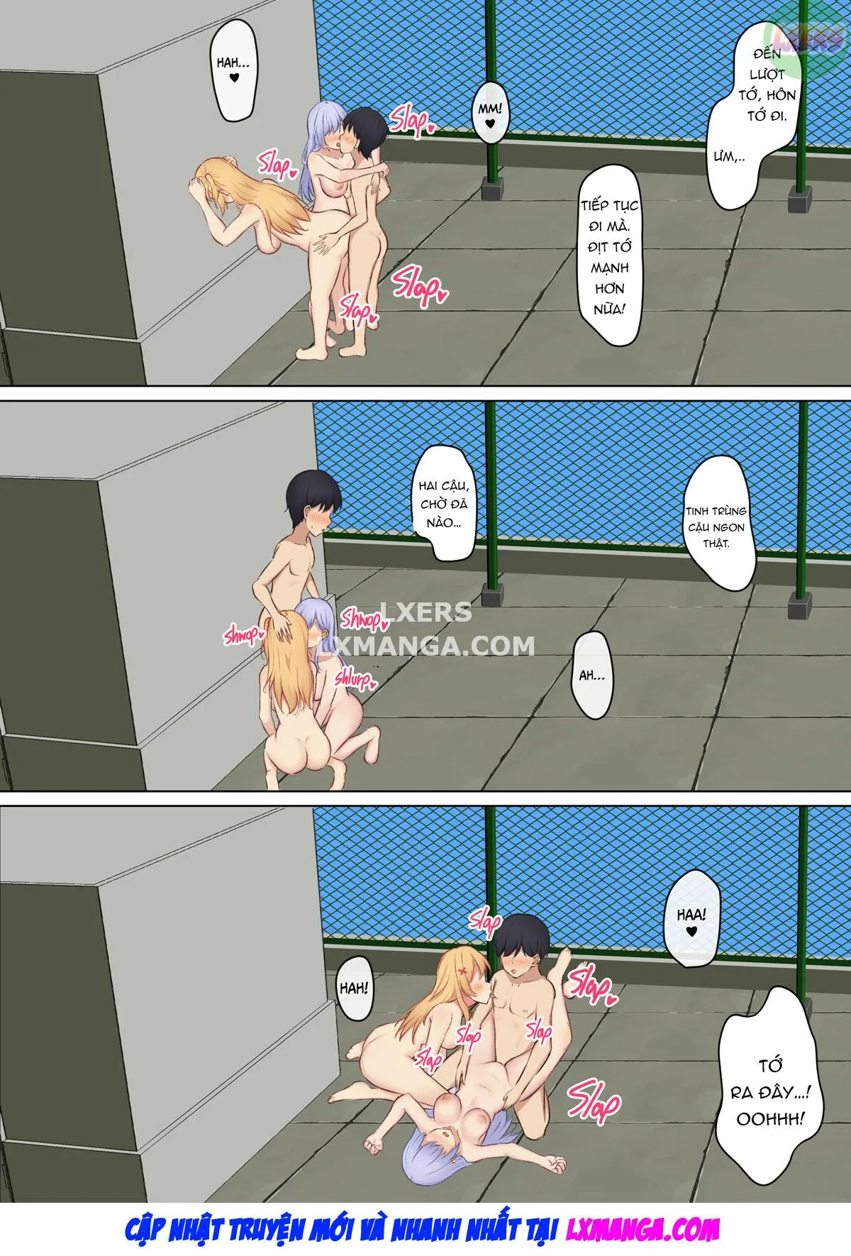 HentaiVN.net - Ảnh 50 - Mainichi Gal JK-tachi ni Ijirarete Komattemasu. - Chap 1
